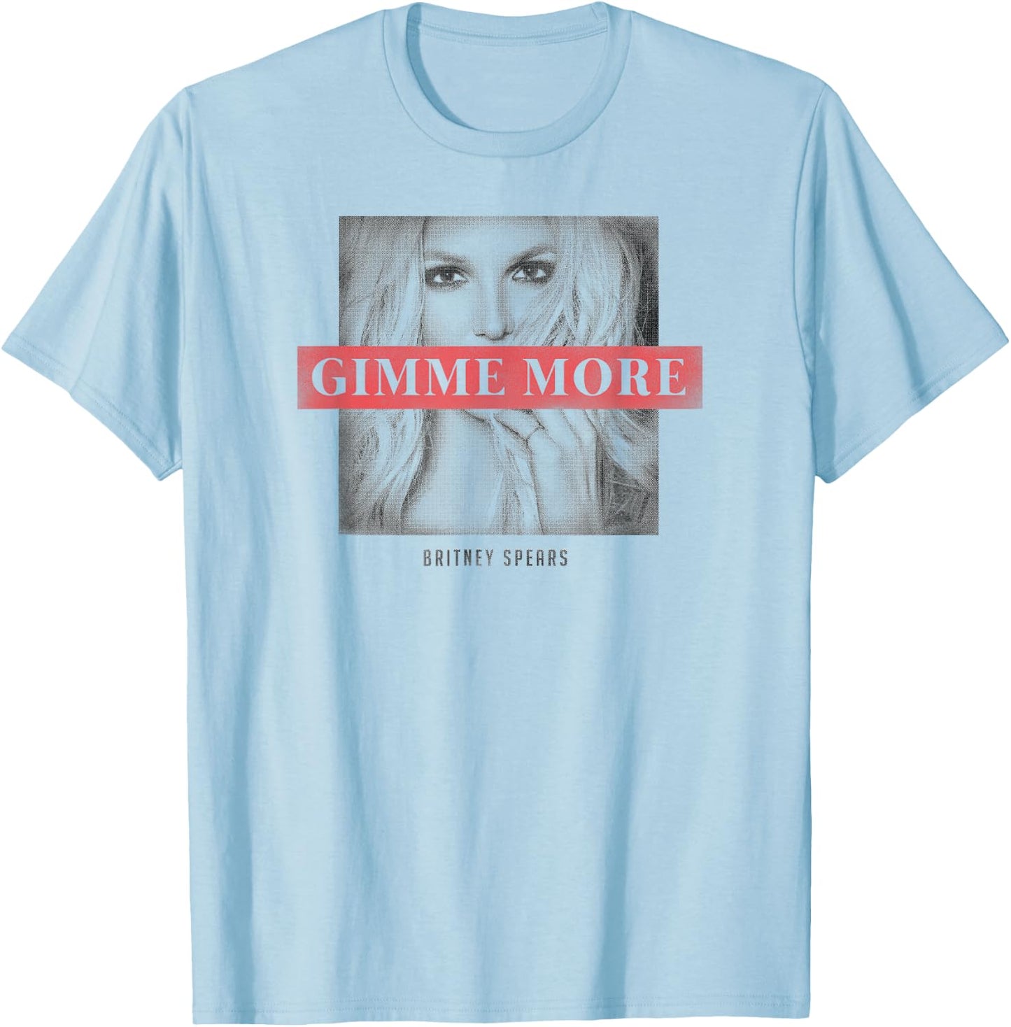Britney Spears - Gimme More T-Shirt - T-Shirt | Light Blue