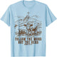 Cow Follow the Word Not the Herd T-Shirt - T-Shirt | Light Blue