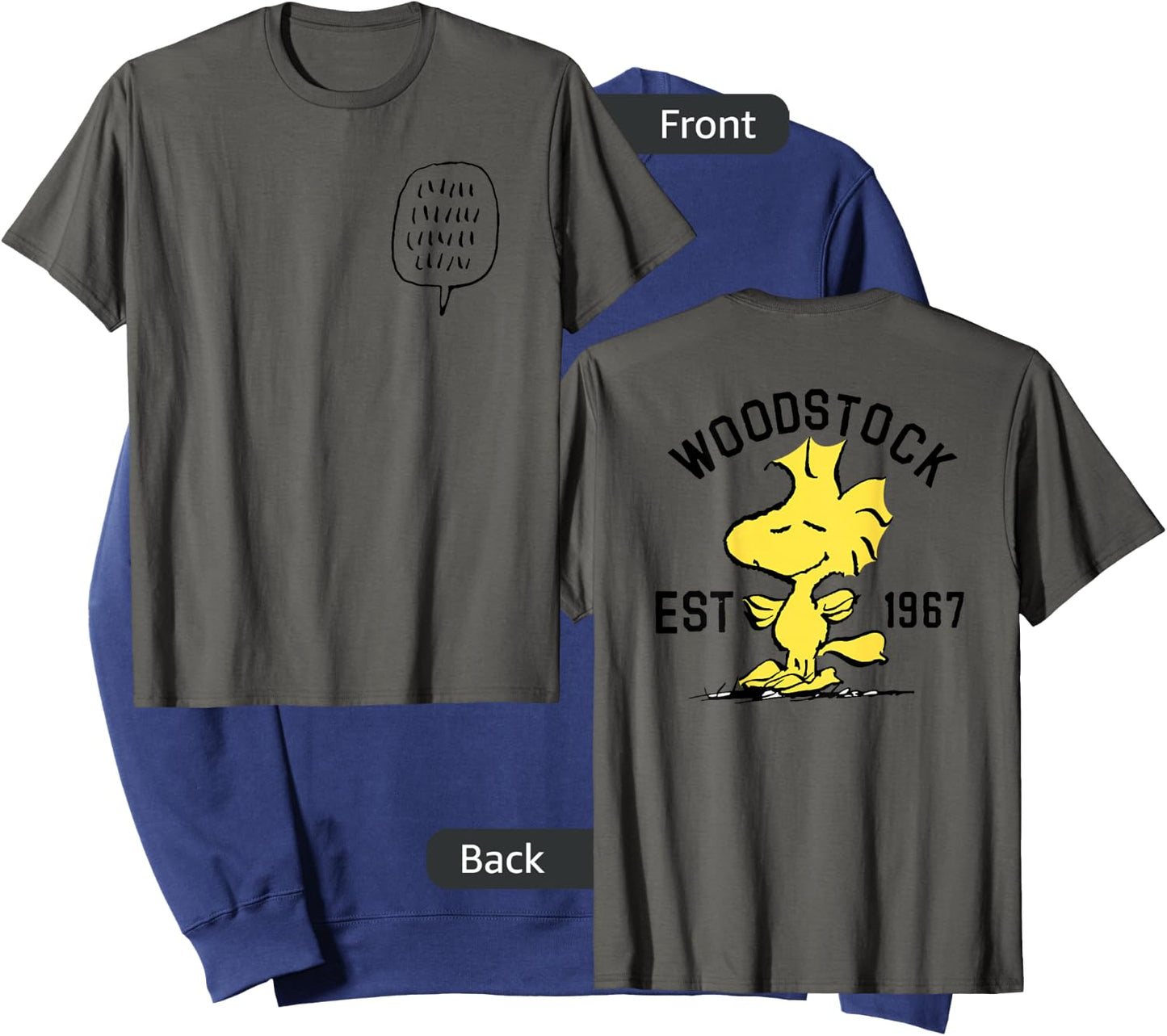 Peanuts Woodstock Talking Sweatshirt - Sweatshirt | Navy
