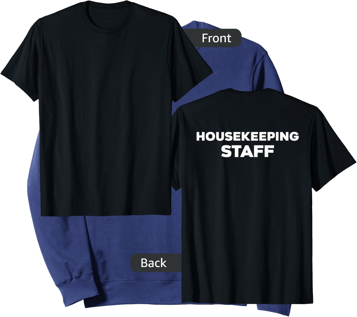 Housekeeping Staff | Back Side Uniform | Costume Sweatshirt - Sweatshirt | Navy