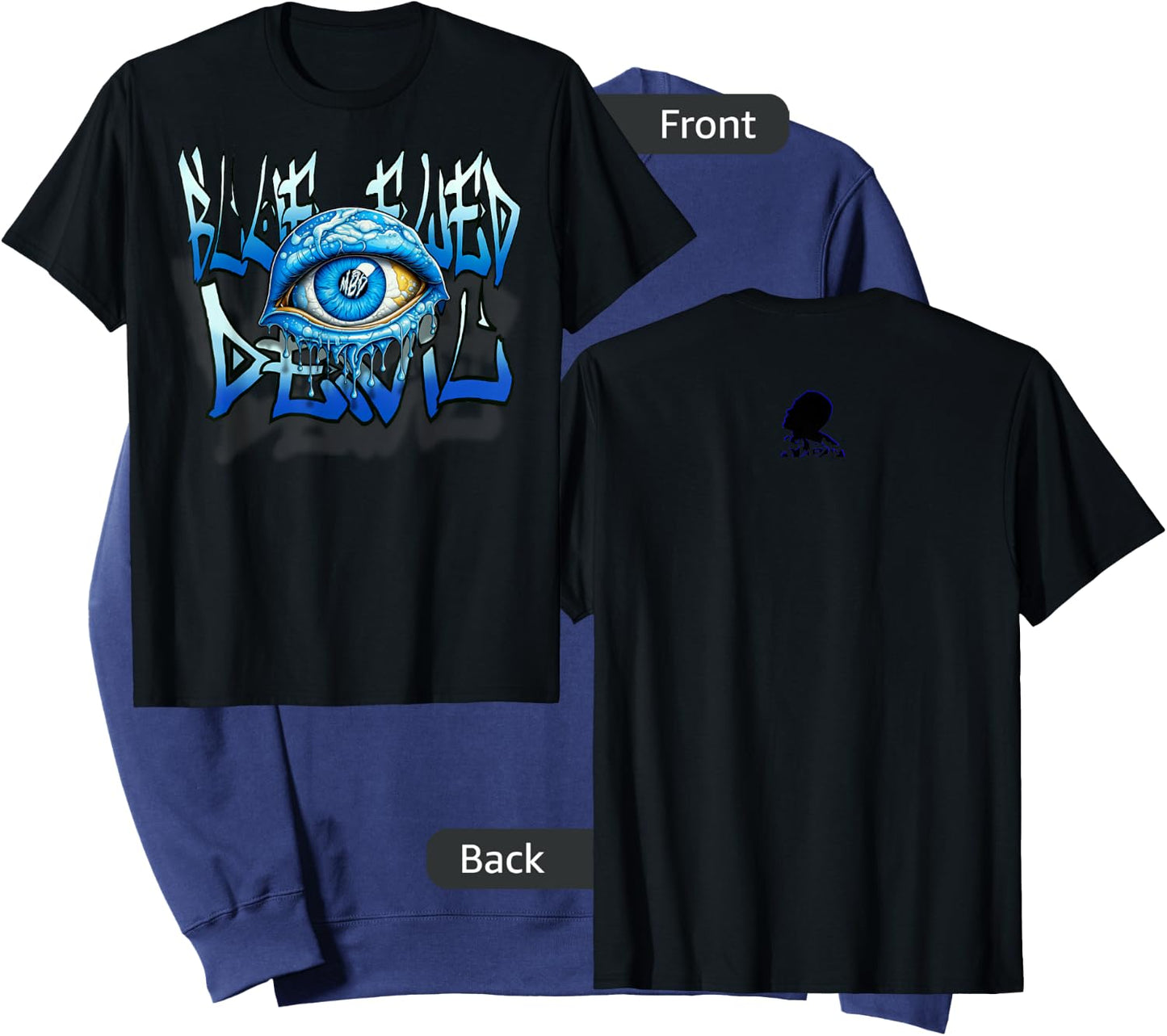 MBD Blue Eyed Devil Sweatshirt - Sweatshirt | Navy