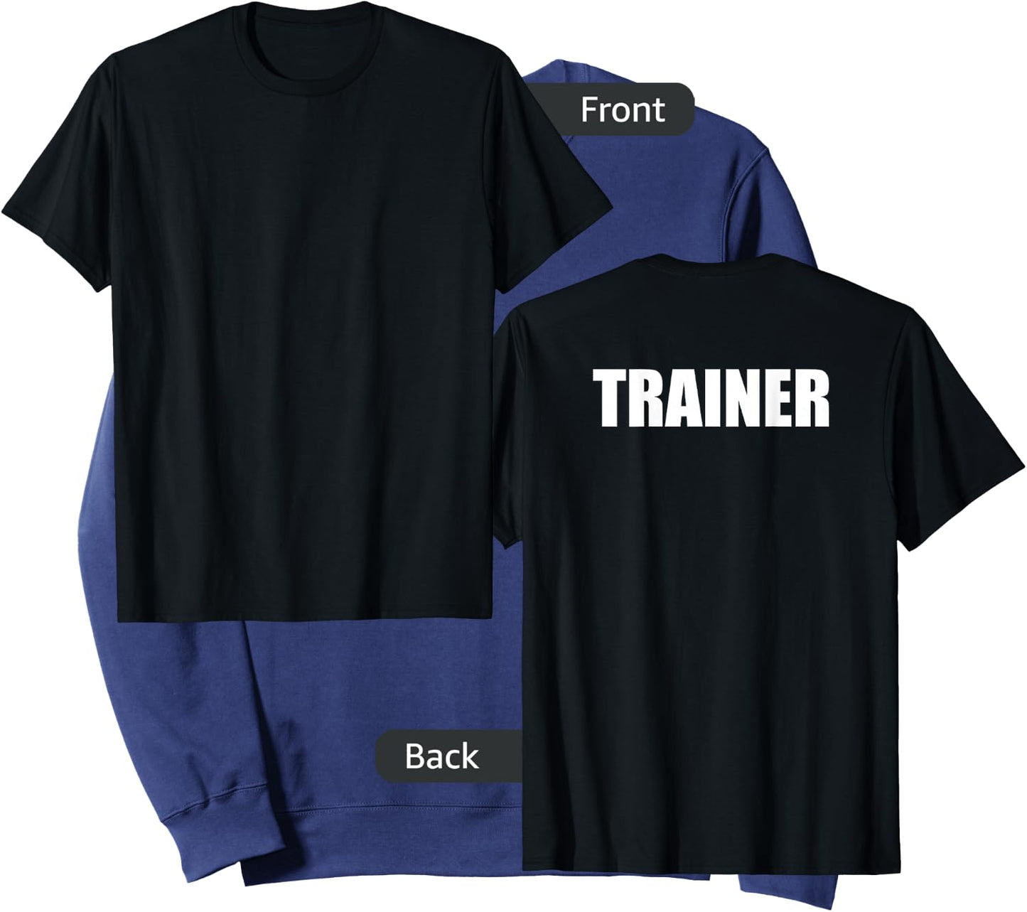 Trainer - Back Only Sweatshirt - Sweatshirt | Navy