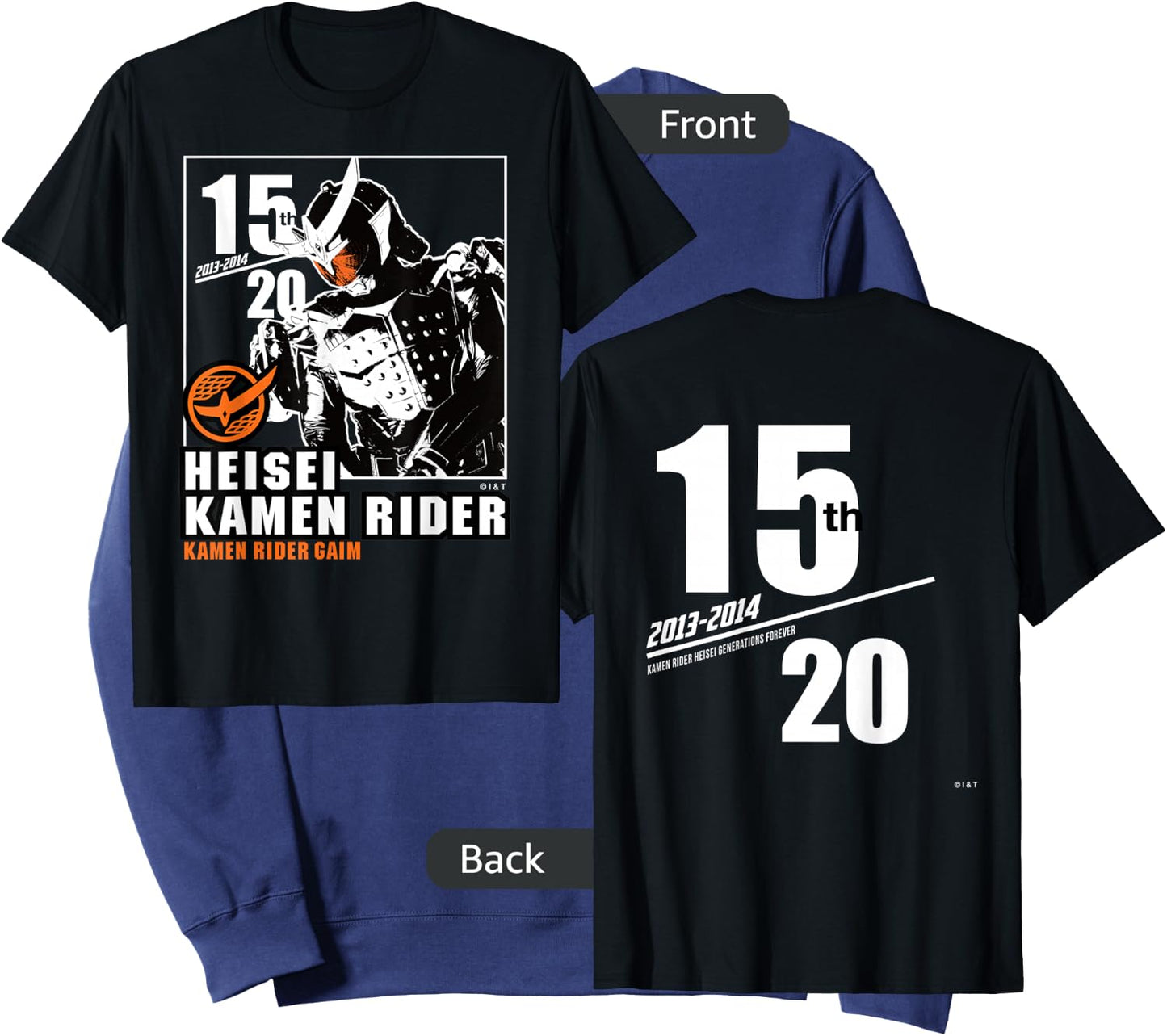 Kamen Rider Gaim Heisei Rider Anniversary Sweatshirt - Sweatshirt | Navy