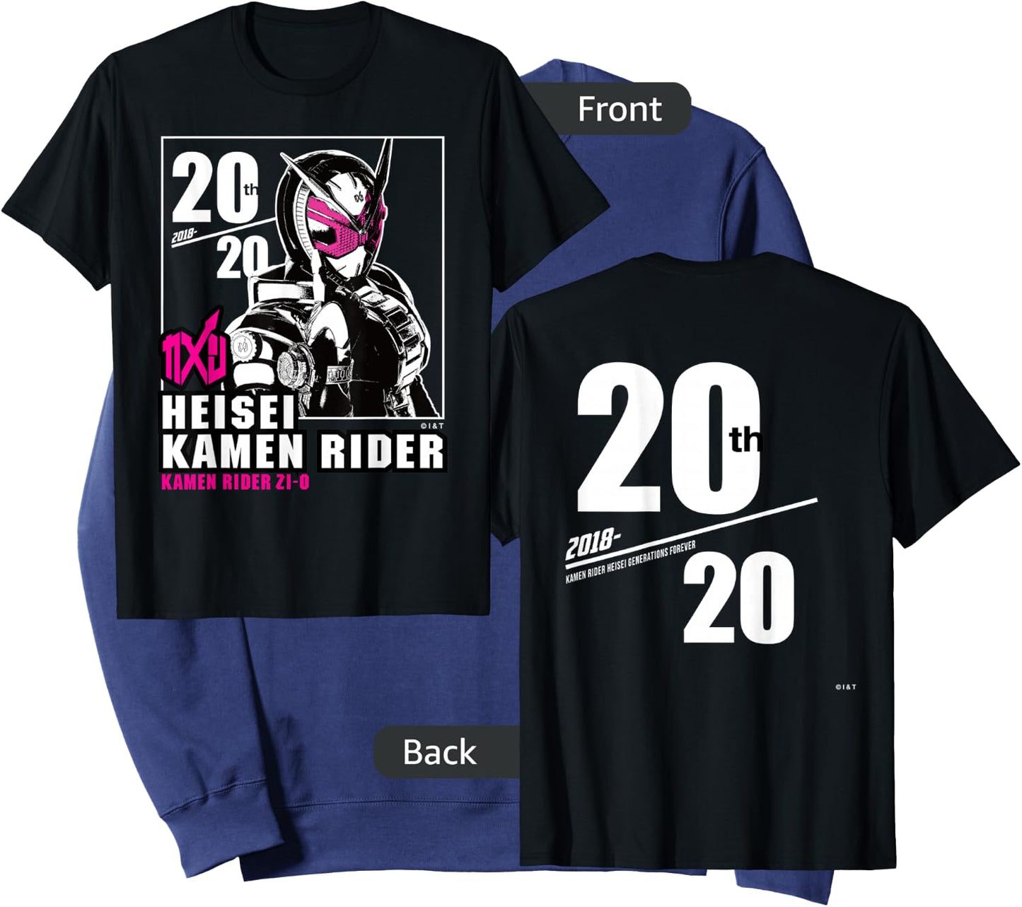 Kamen Rider Zi-O Heisei Rider Anniversary Sweatshirt - Sweatshirt | Navy