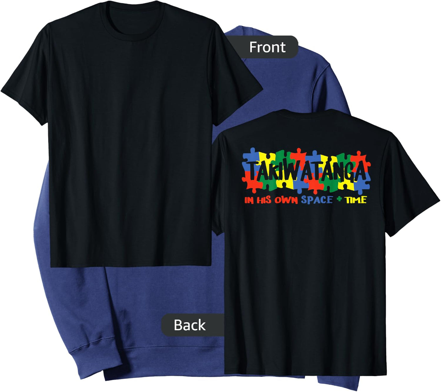Maori Takiwatanga Definition Gift Autism Awareness Sweatshirt - Sweatshirt | Navy