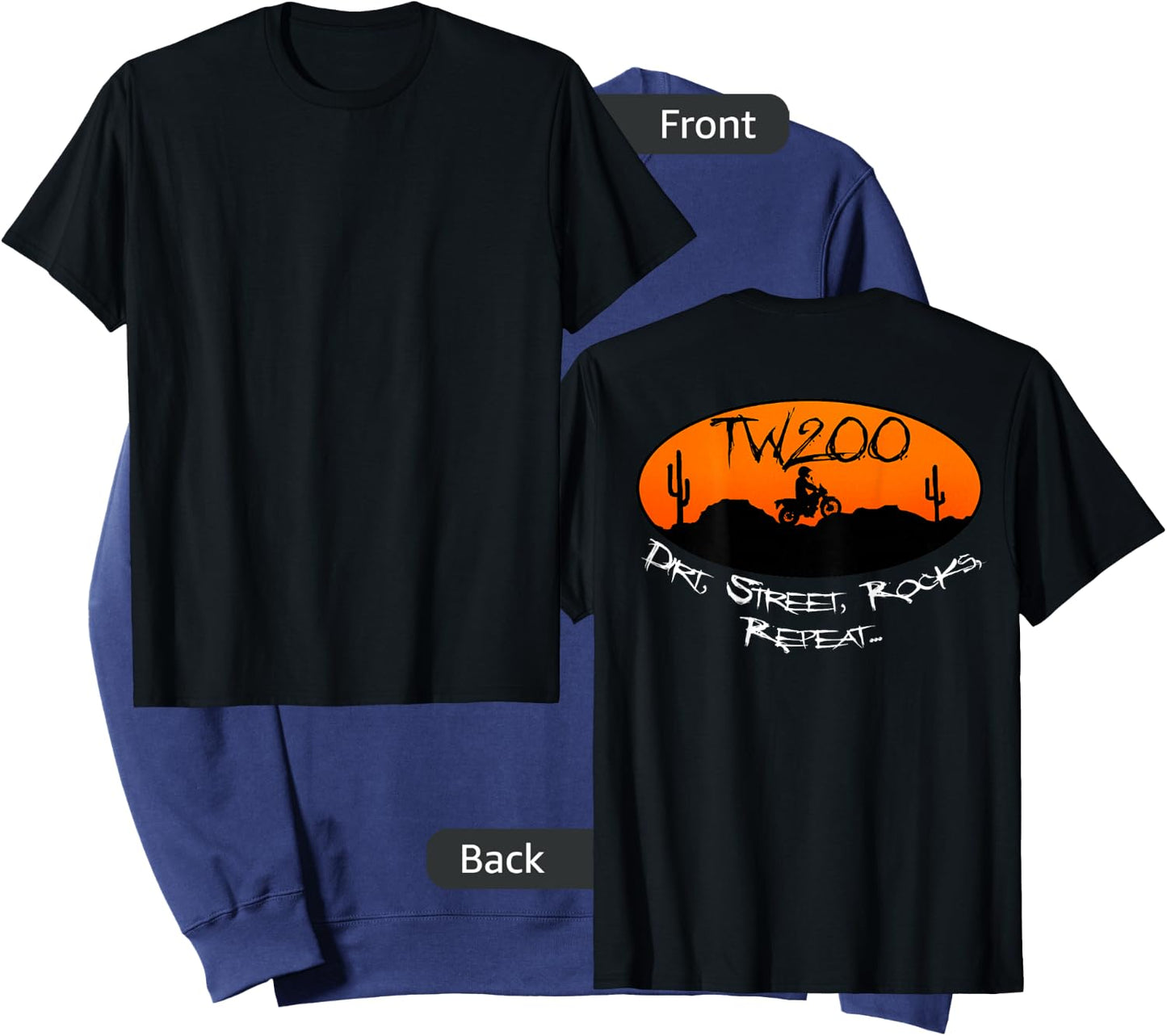 TW200 Trailway Motorcycle Enduro Off-Road Sweatshirt - Sweatshirt | Navy