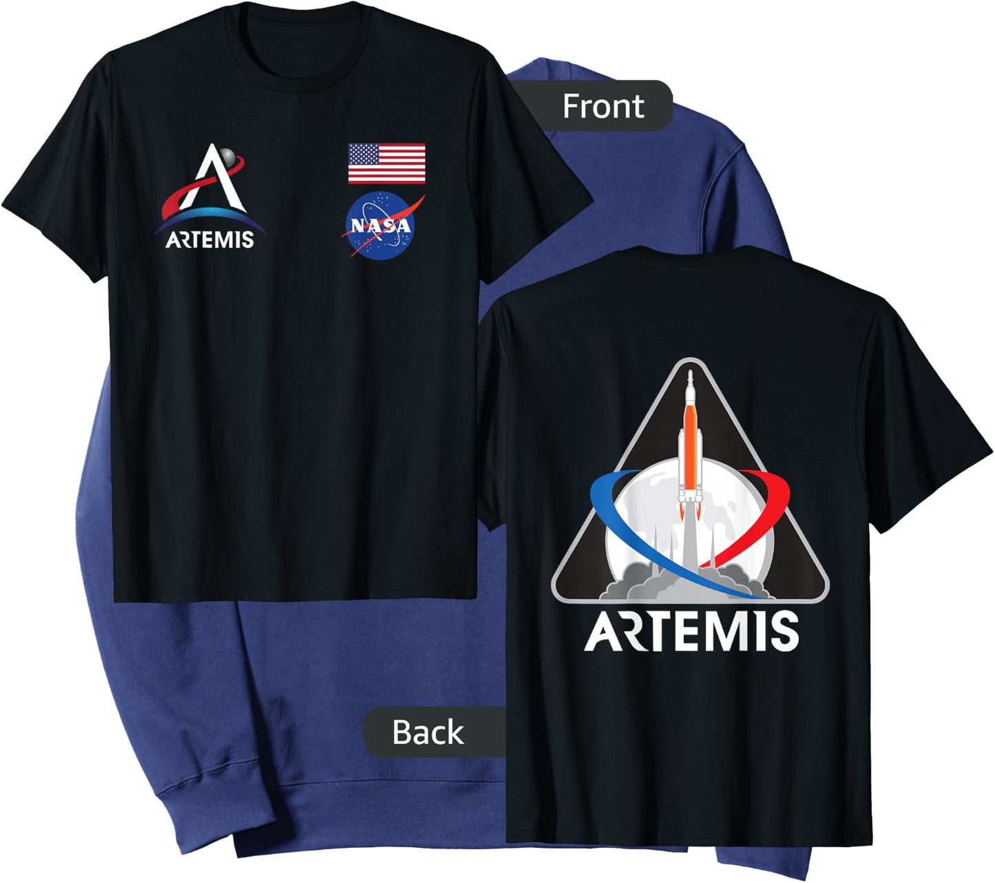NASA Artemis Mission 1 Moon To Mars Sweatshirt - Sweatshirt | Navy