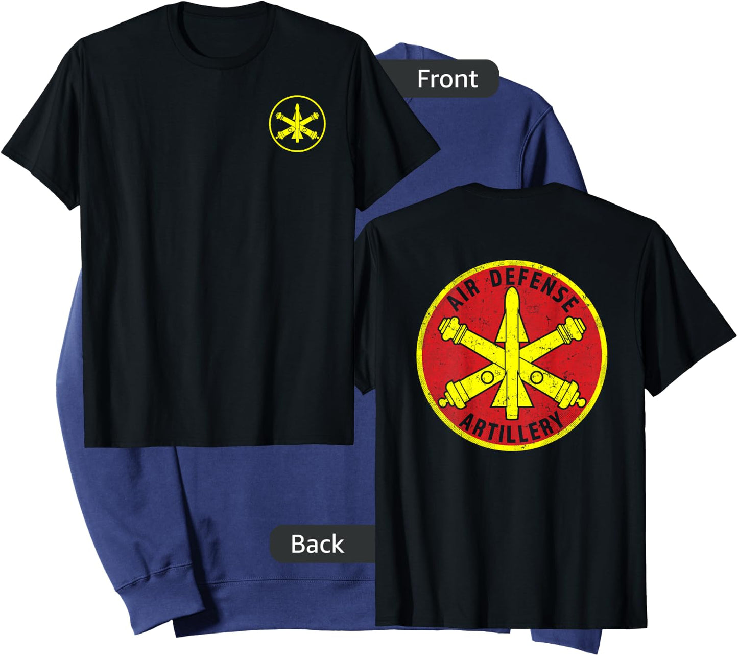 Air Defense Artillery branch insignia - Fort Sill Sweatshirt - Sweatshirt | Navy