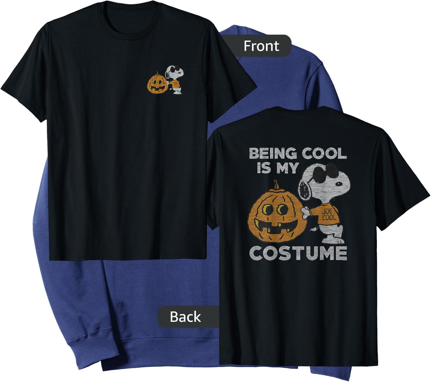 Peanuts Halloween Pumpkin Costume Sweatshirt - Sweatshirt | Navy