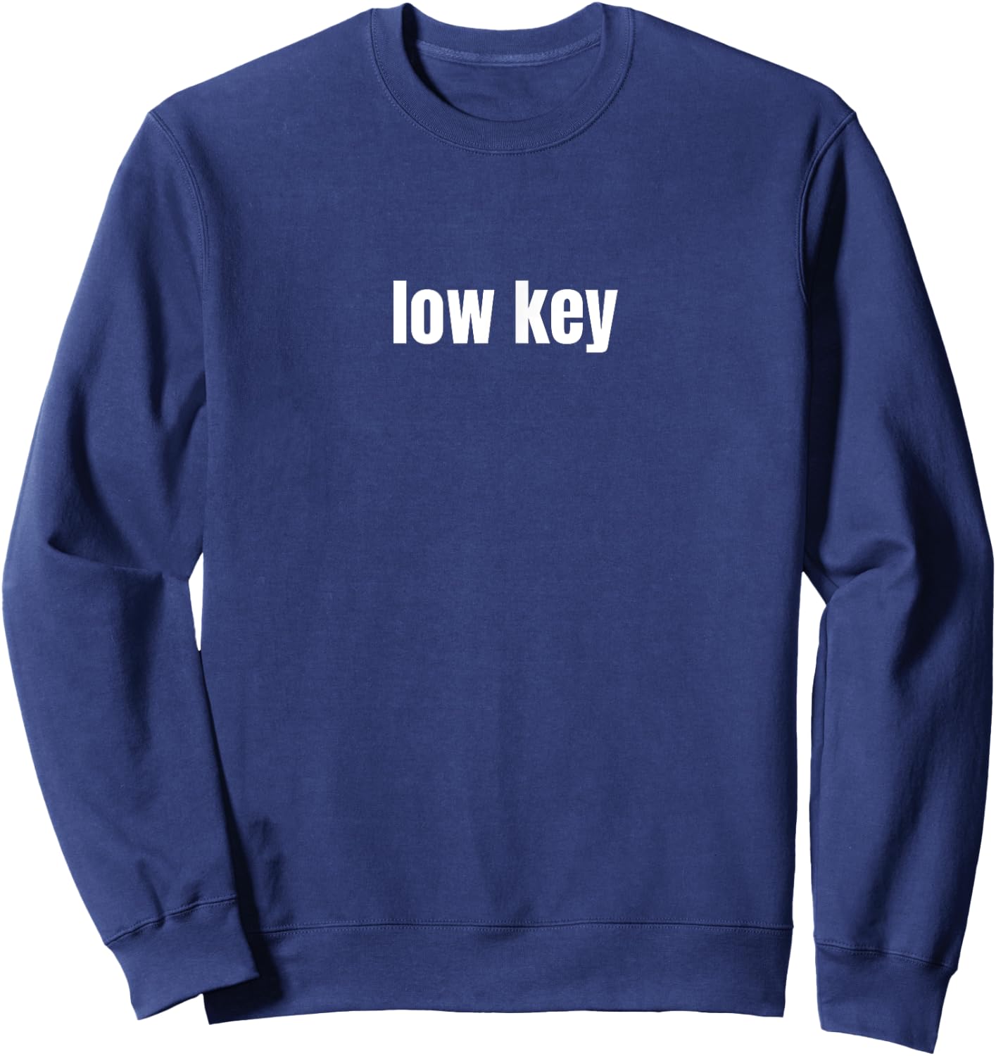 Low Key Sweatshirt - Sweatshirt | Navy