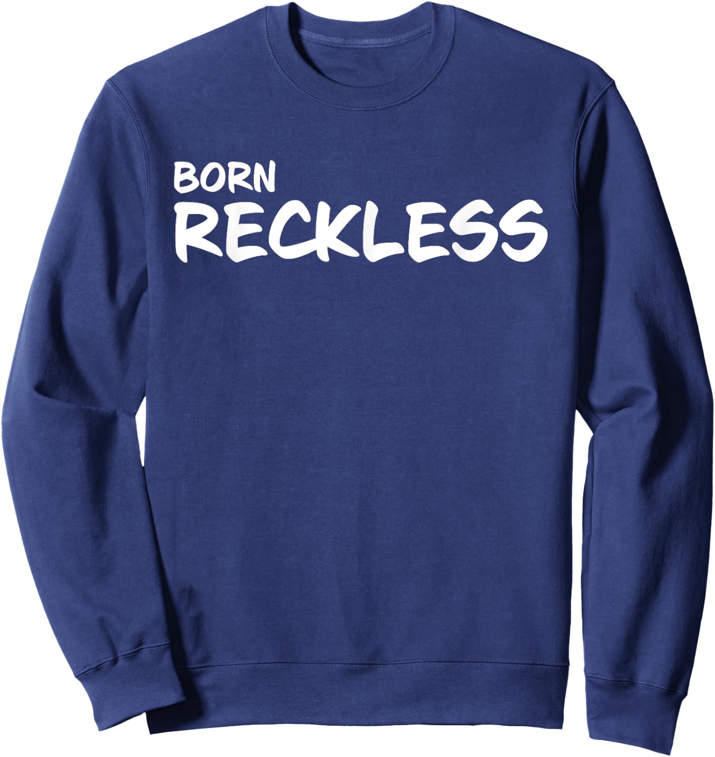 Born Reckless Apparel Tops Sweatshirt - Sweatshirt | Navy