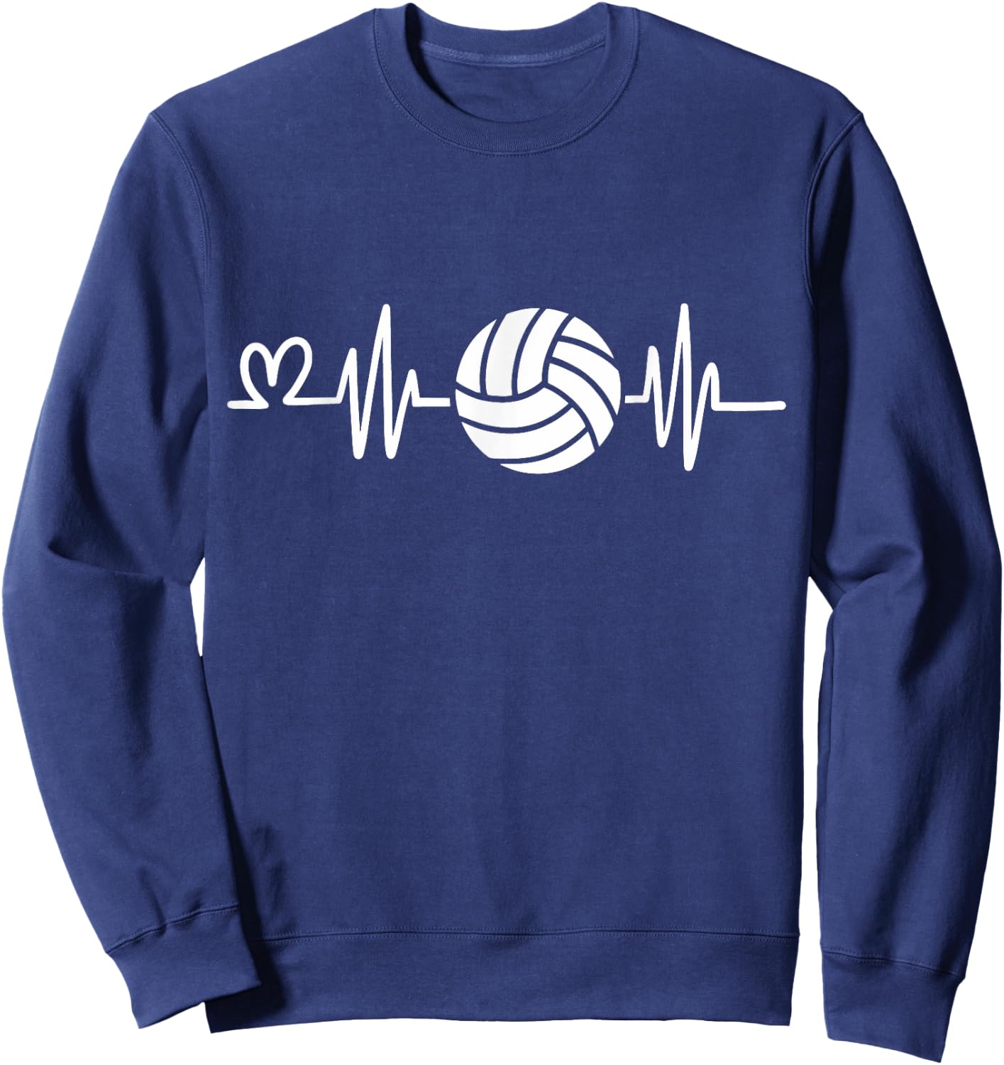 Volleyball Girl Sweatshirt - Sweatshirt | Navy