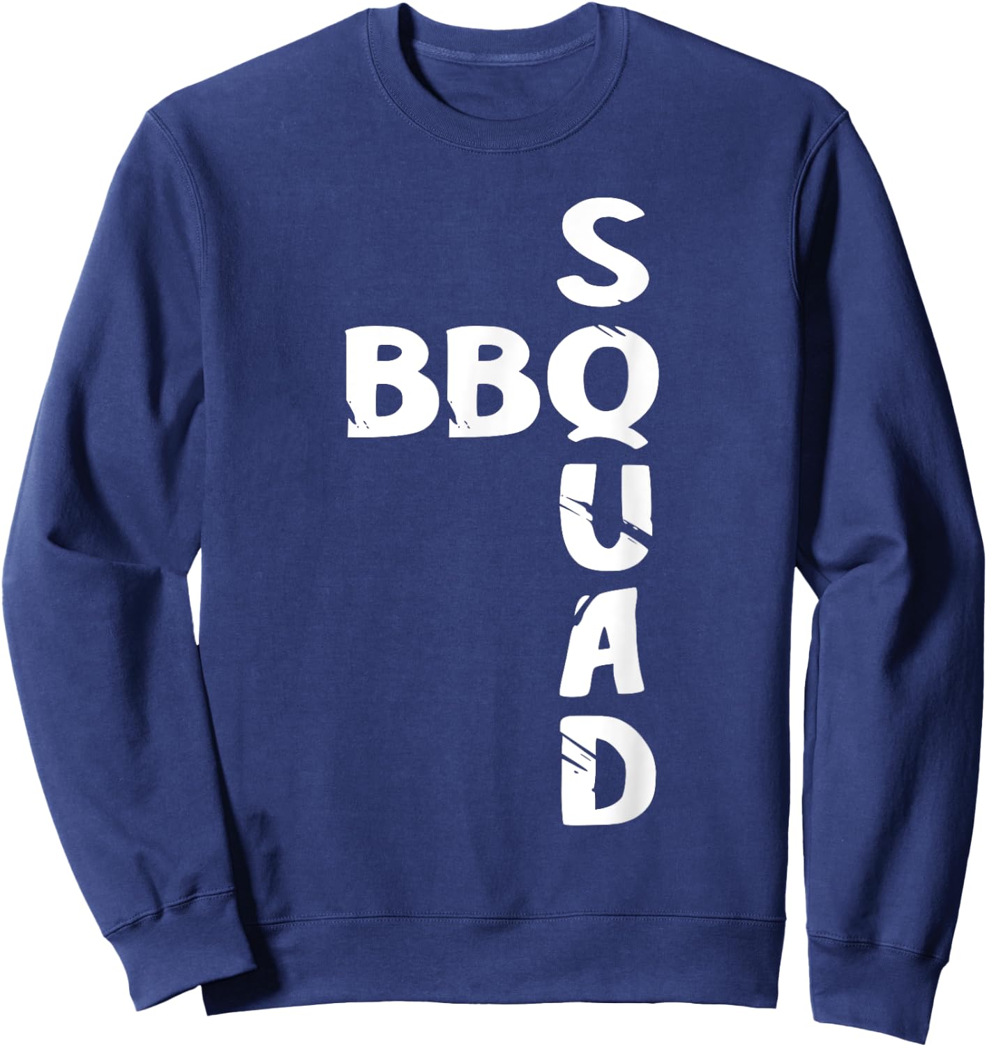 BBQ Squad Smoker Pit Grill Master Grilling Team Pitmaster Sweatshirt - Sweatshirt | Navy