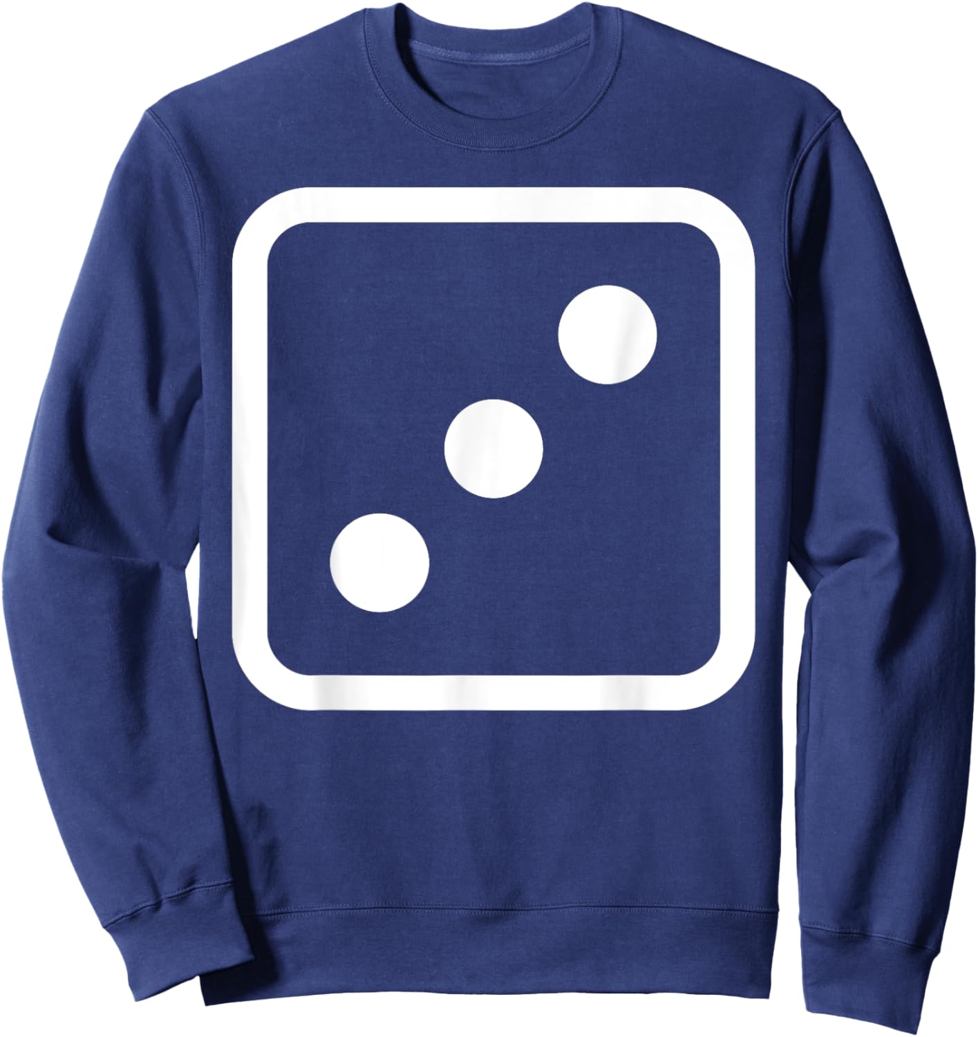 3 Dice And Three Dice Costume Sweatshirt - Sweatshirt | Navy