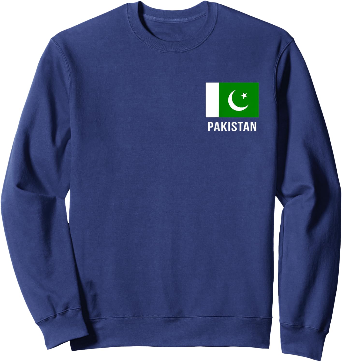 Pakistan Flag Shirt | Pakistani Sweatshirt - Sweatshirt | Navy