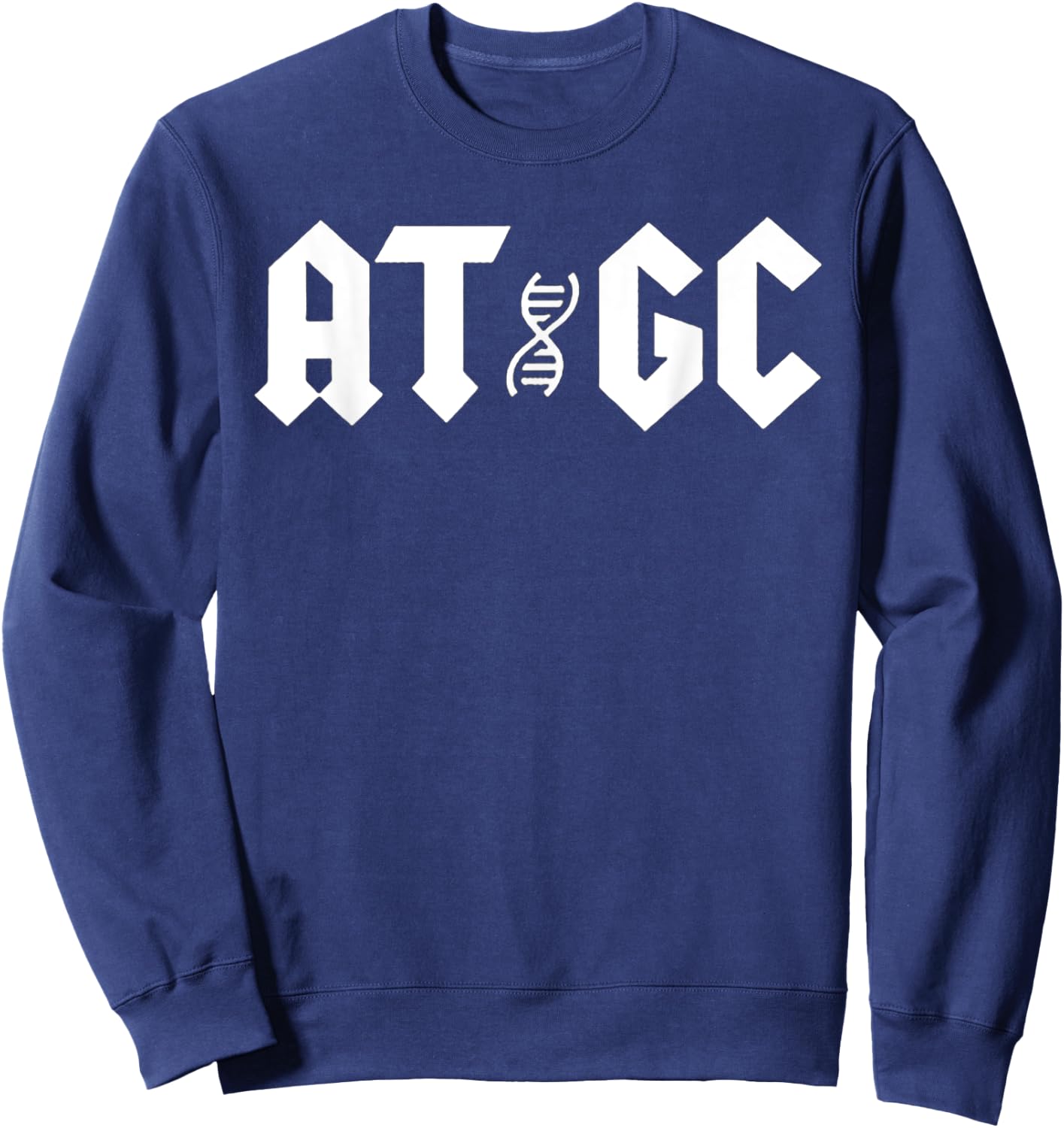 AT GC DNA Science Sweatshirt - Sweatshirt | Navy