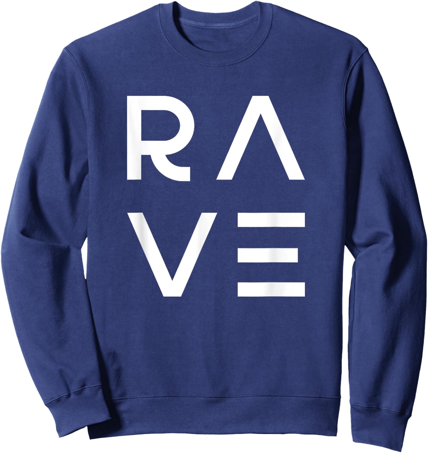 Rave Party Outfit EDM DJ Trance Techno Music Sweatshirt - Sweatshirt | Navy