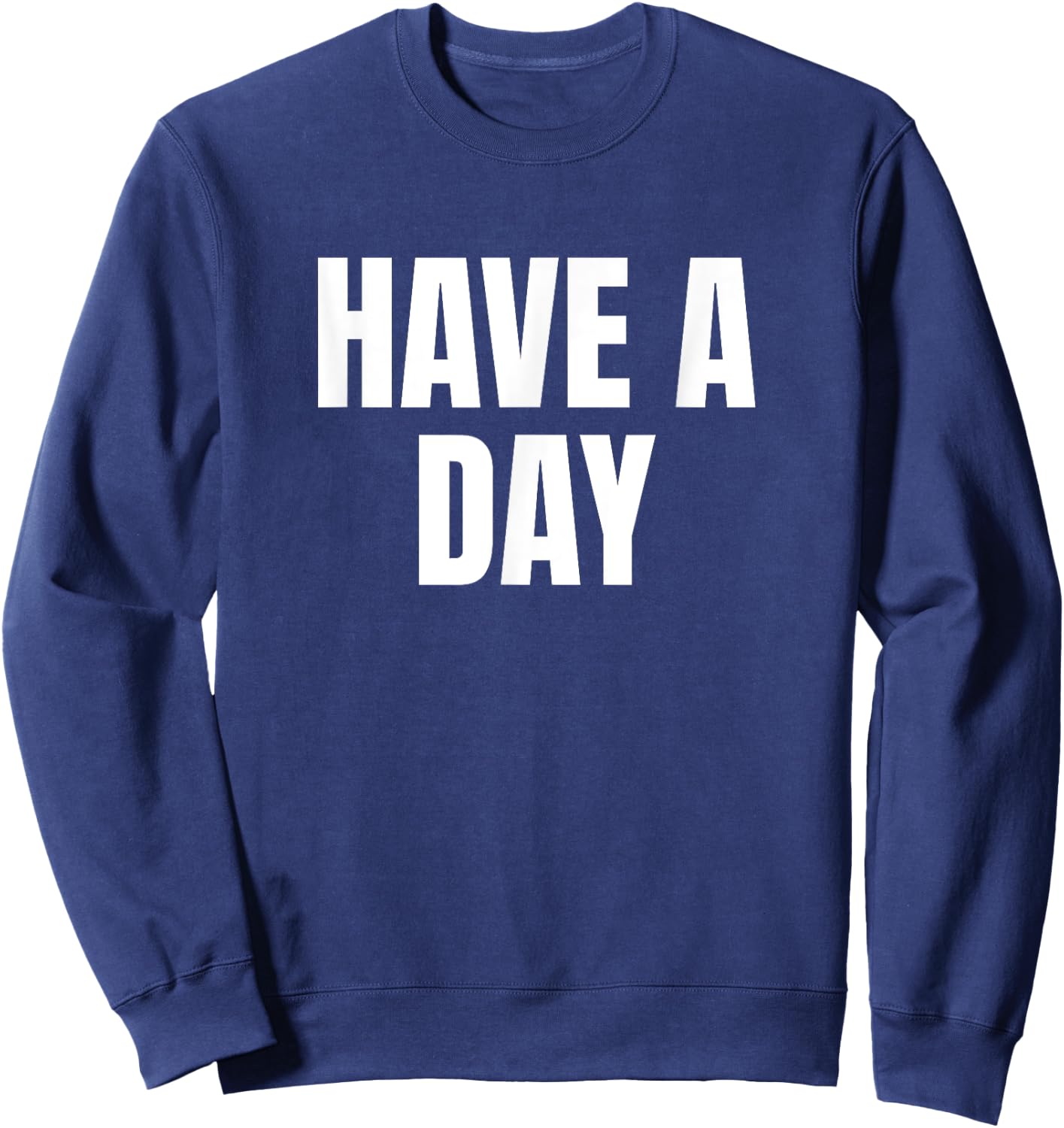 DGAvisuals Have A Day Fun Summer - Black, Small, -Adults, Short Sleeve Sweatshirt - Sweatshirt | Navy