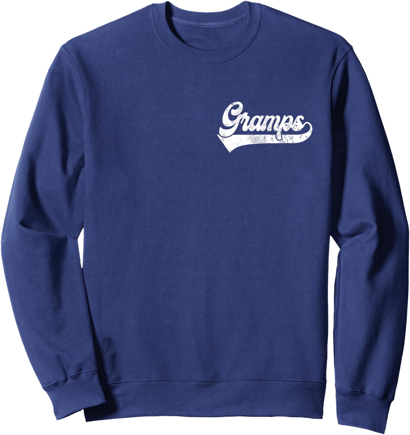 Gramps Vintage Retro Father's Day for Papa Grandpa Sweatshirt - Sweatshirt | Navy