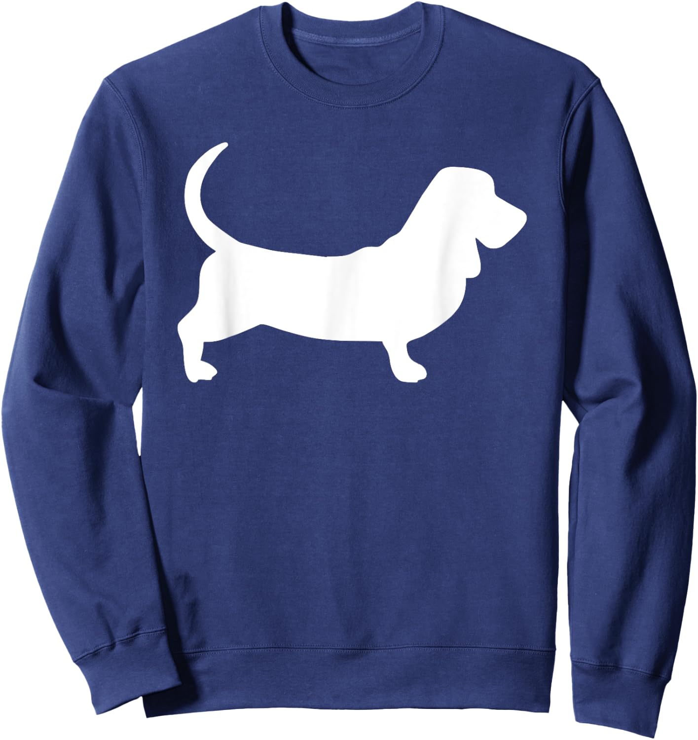 Basset hound Sweatshirt - Sweatshirt | Navy