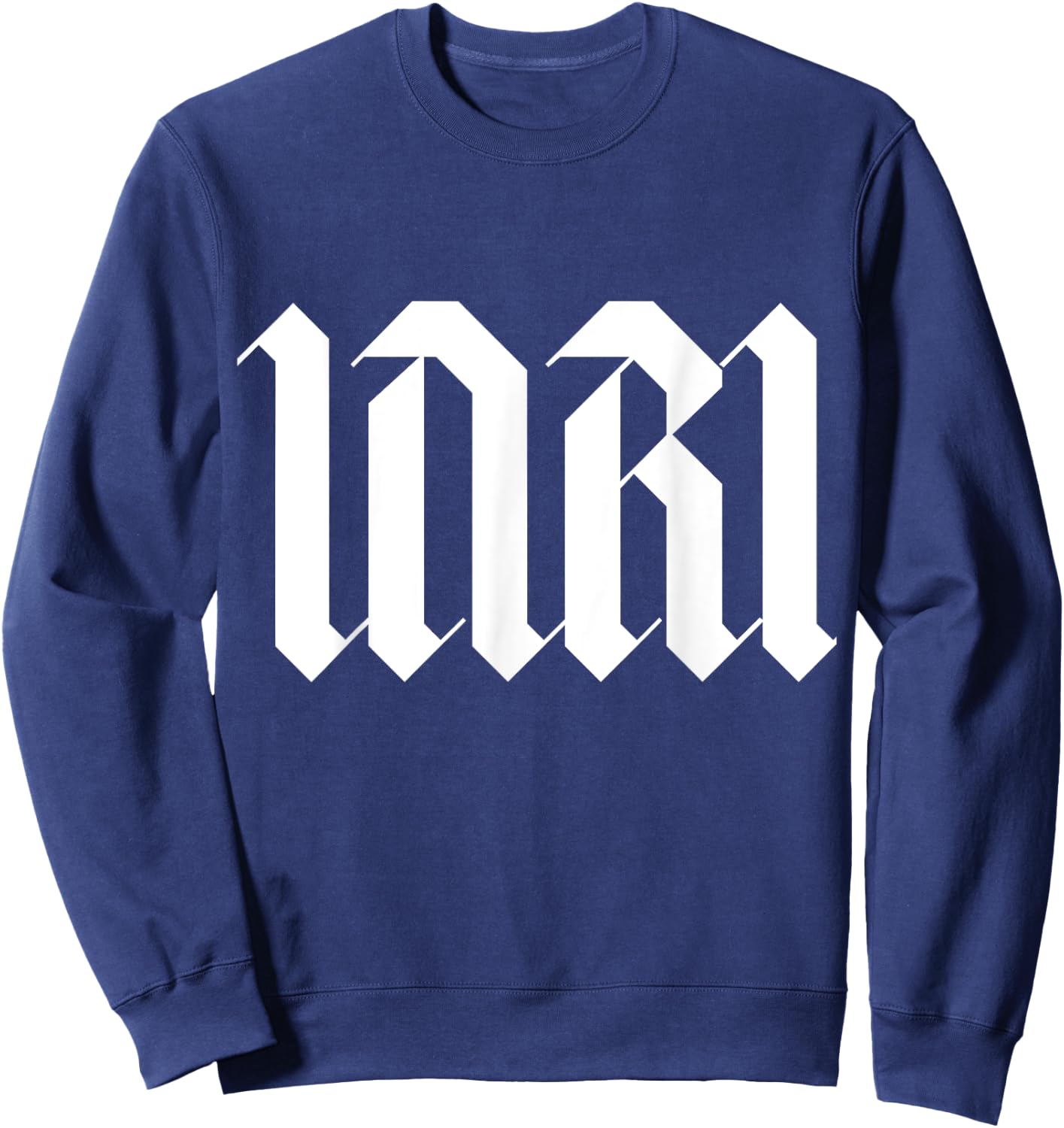 INRI Iesus Nazarenus Rex Iudaeorum Jesus Nazareth King Sweatshirt - Sweatshirt | Navy