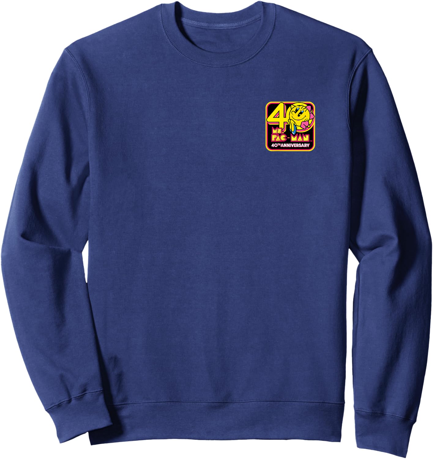 Ms. Pac-man 002 Sweatshirt - Sweatshirt | Navy