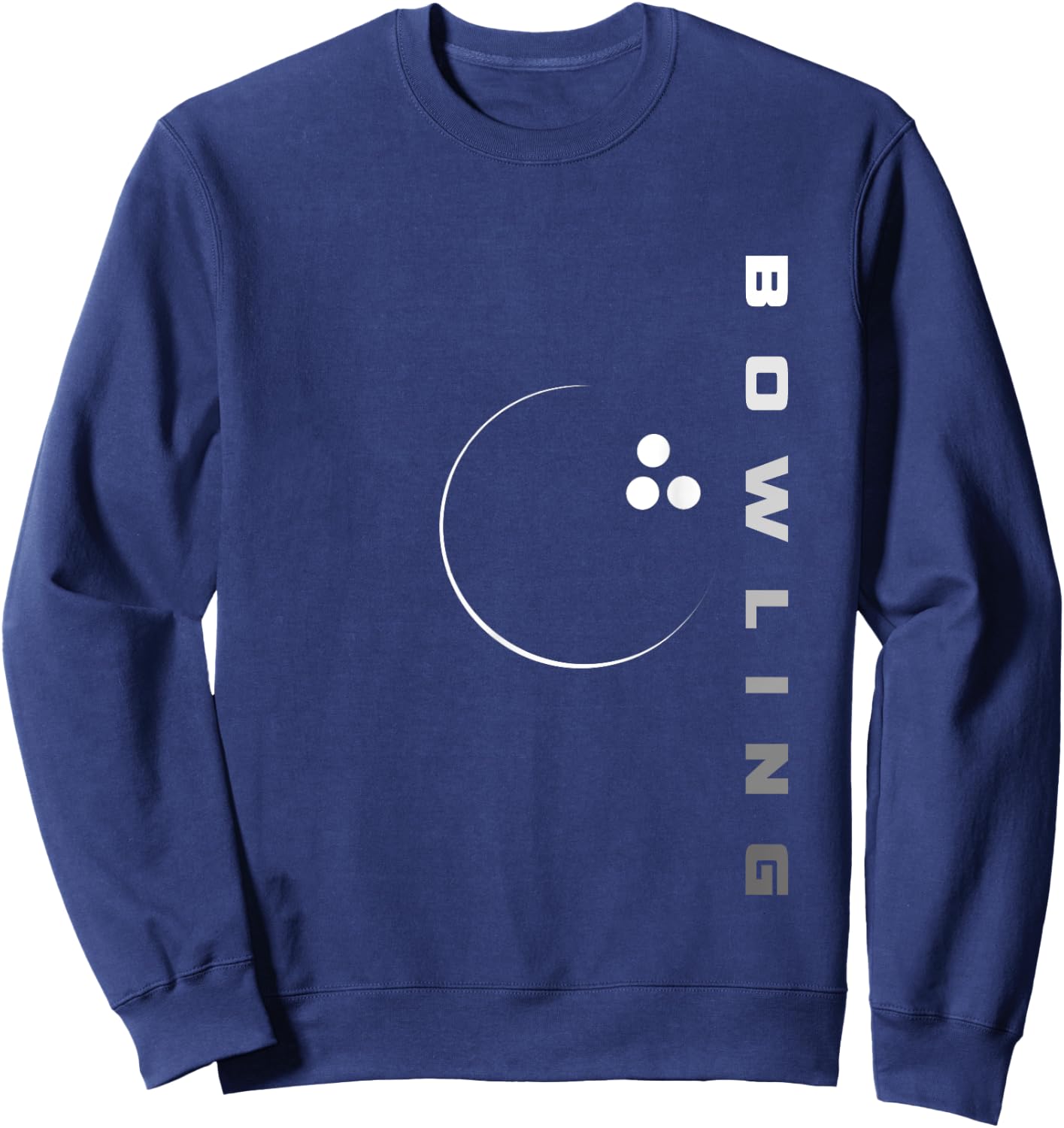 Bowling Apparel - Bowling Sweatshirt - Sweatshirt | Navy