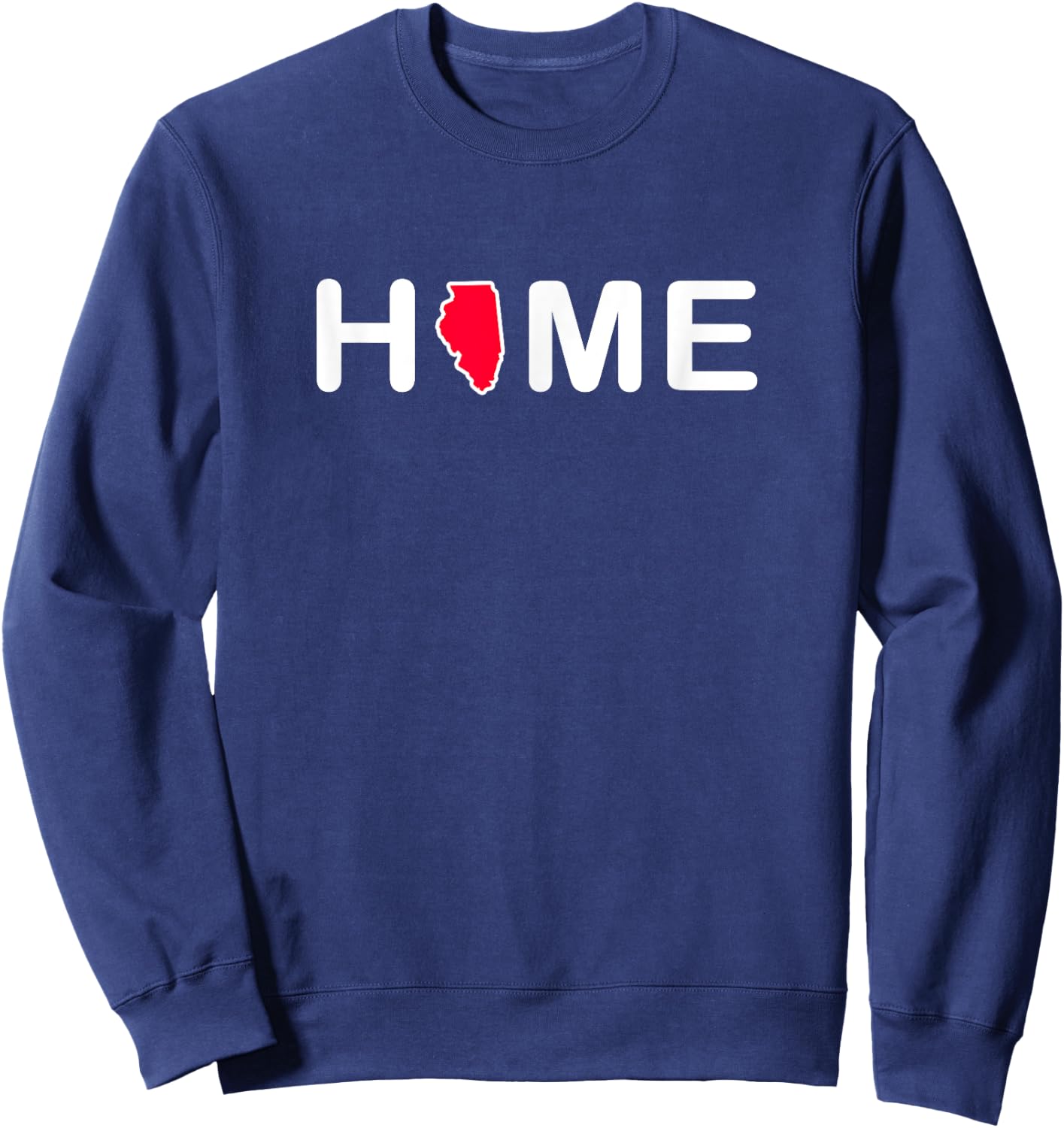 Illinois - Home State - Classic Sweatshirt - Sweatshirt | Navy