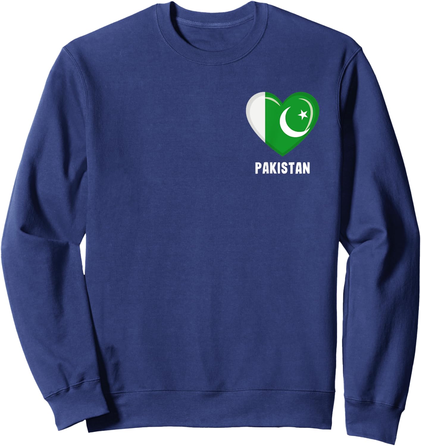 Pakistan Flag Shirt | Pakistani Sweatshirt - Sweatshirt | Navy