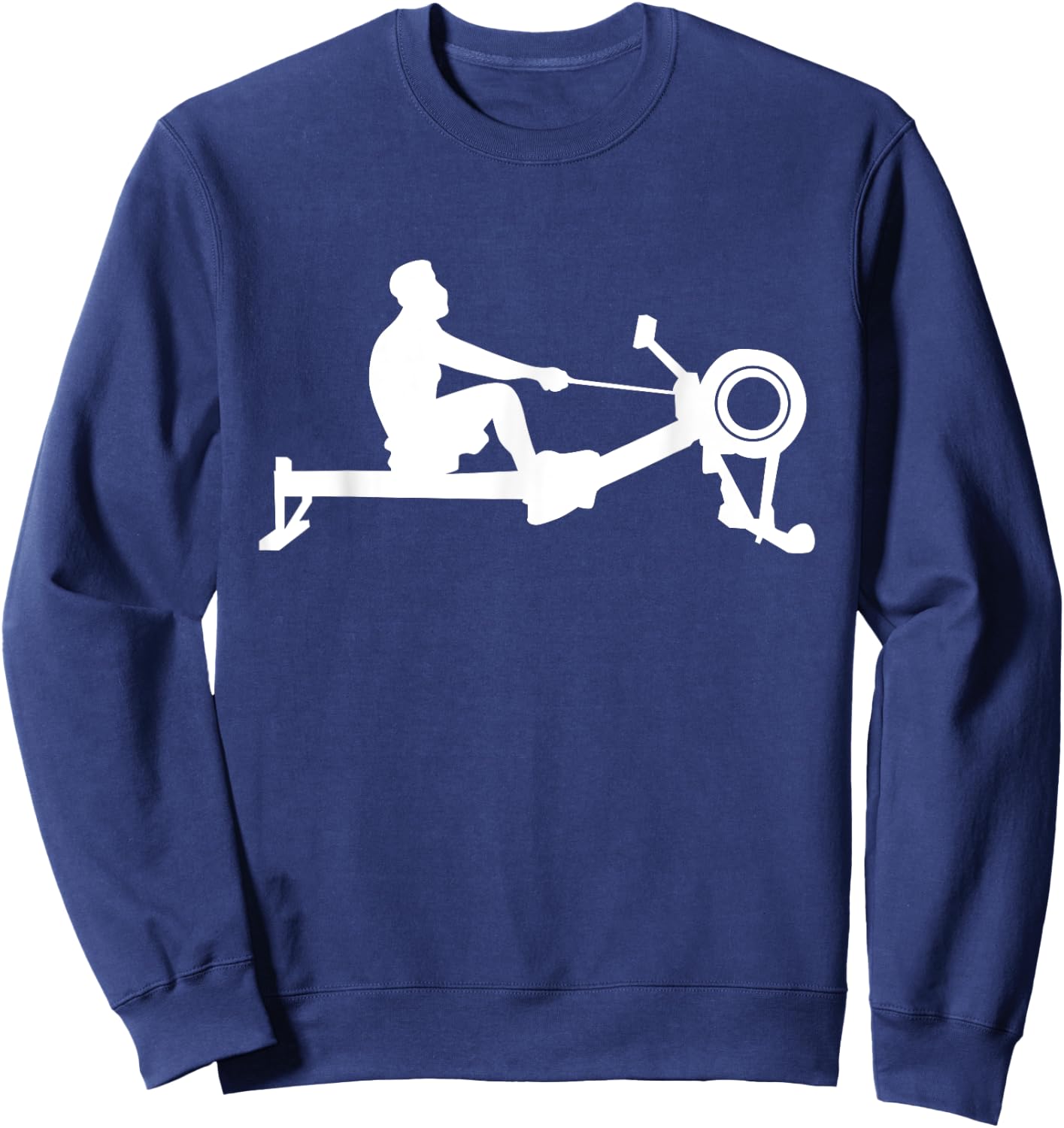 Funny Indoor Rowing Machine Workout Rower Gift Women Sweatshirt - Sweatshirt | Navy