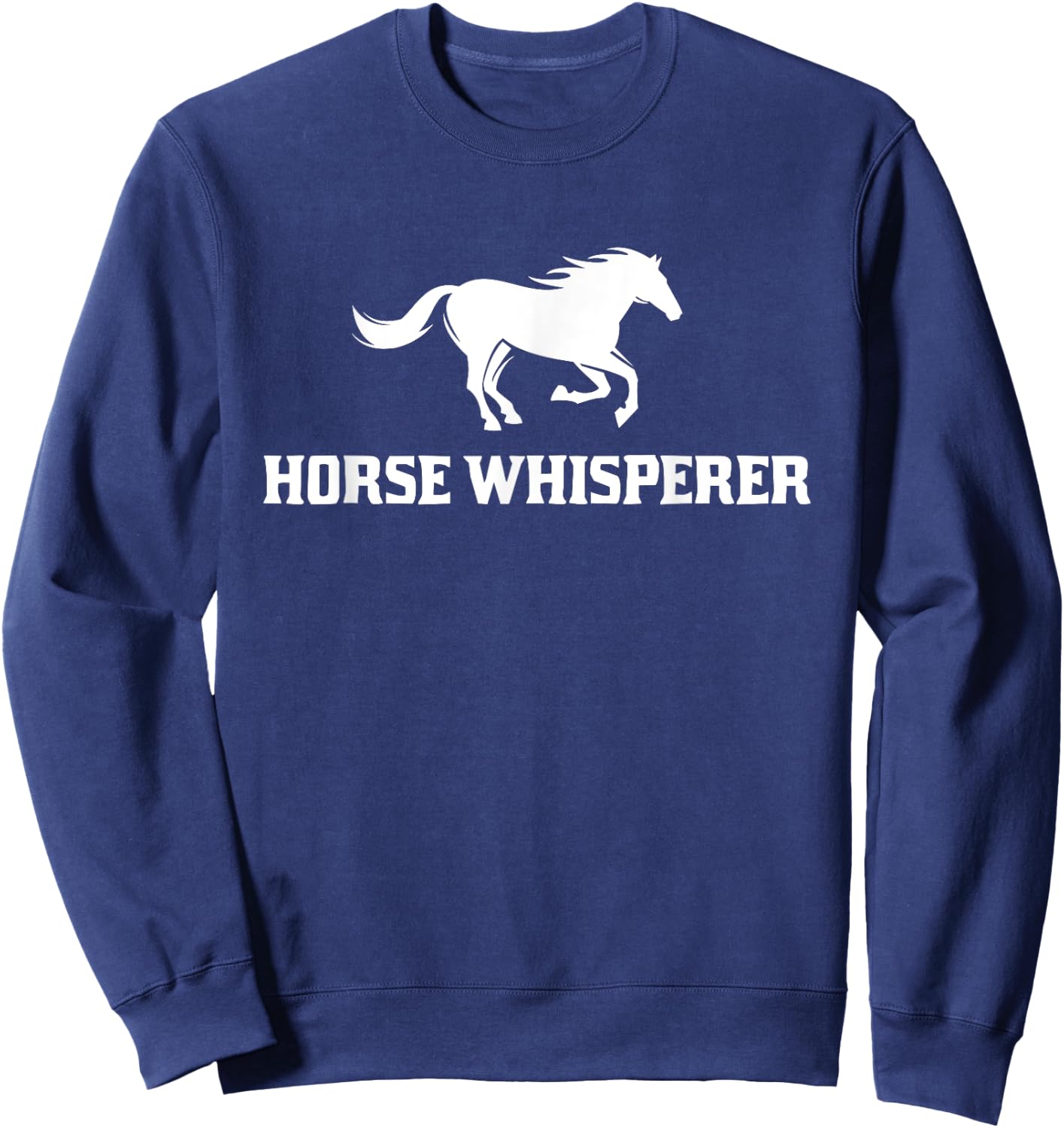 Horse Whisperer Horse Lover Pet Owner Gift Sweatshirt - Sweatshirt | Navy