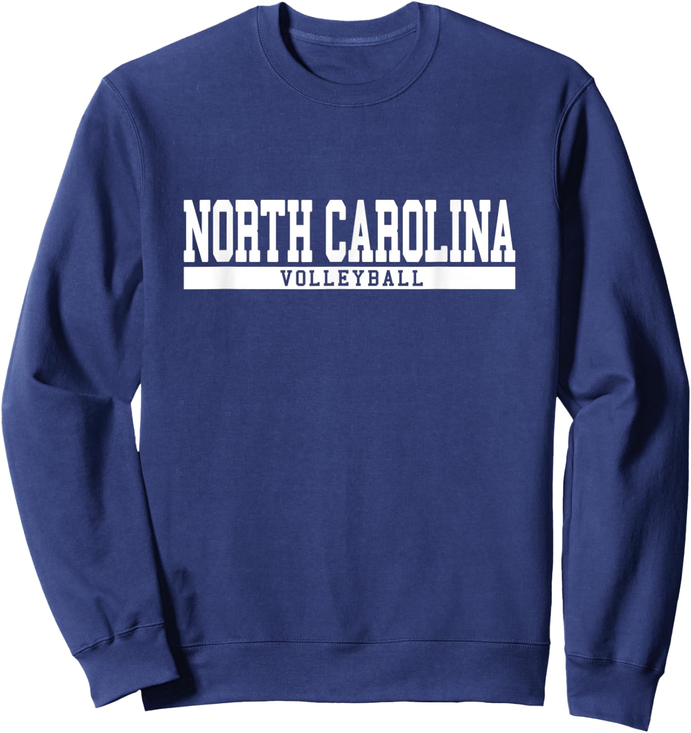 North Carolina Volleyball Sweatshirt - Sweatshirt | Navy