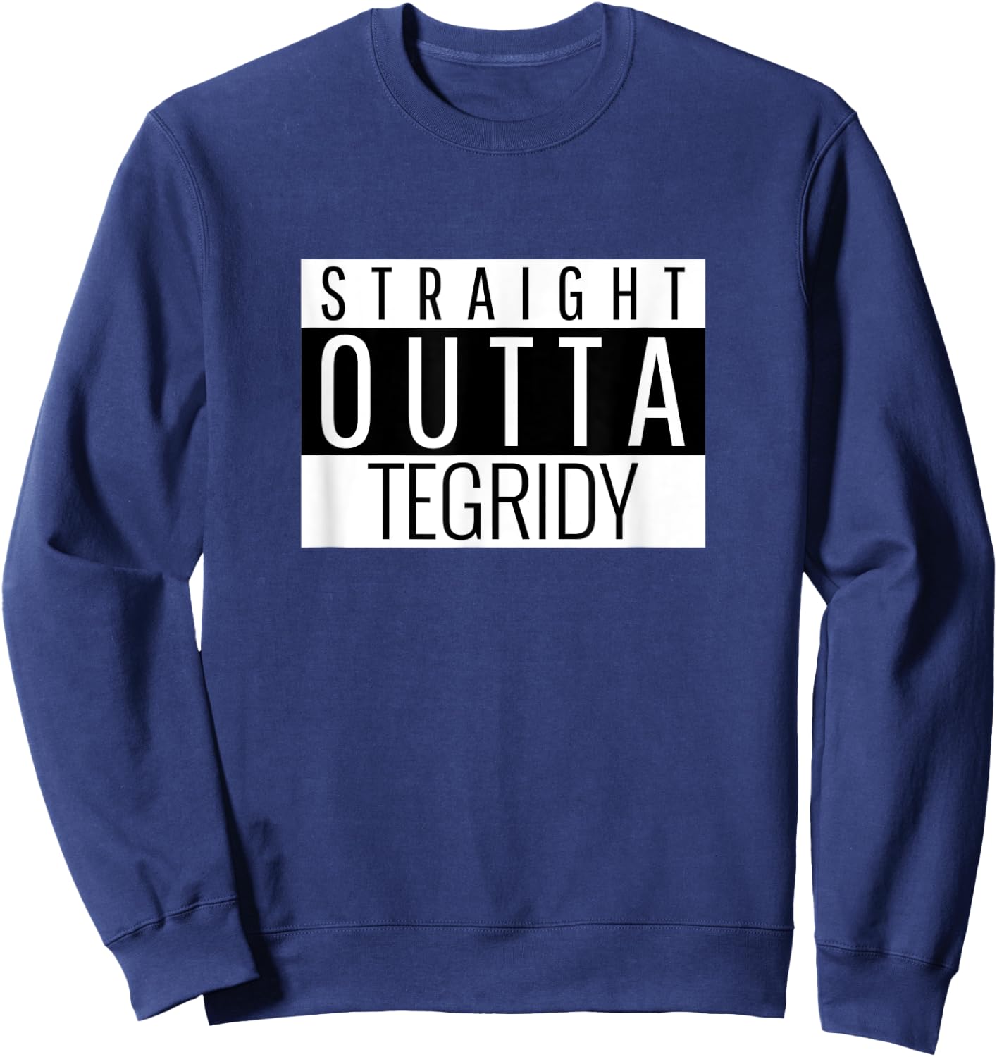 TEGRIDY FARM HUMOR, Funny Cannabis, Hemp Humor Sweatshirt - Sweatshirt | Navy