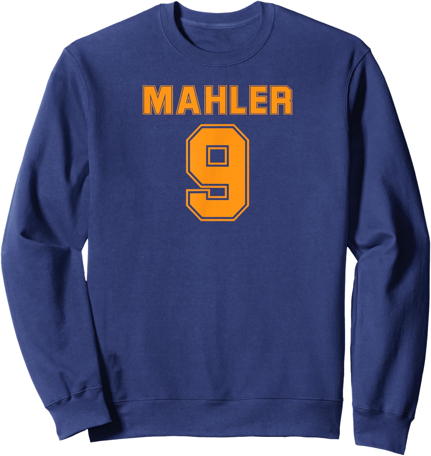 Mahler 9th Ninth Symphony Fun Sports Sweatshirt - Sweatshirt | Navy