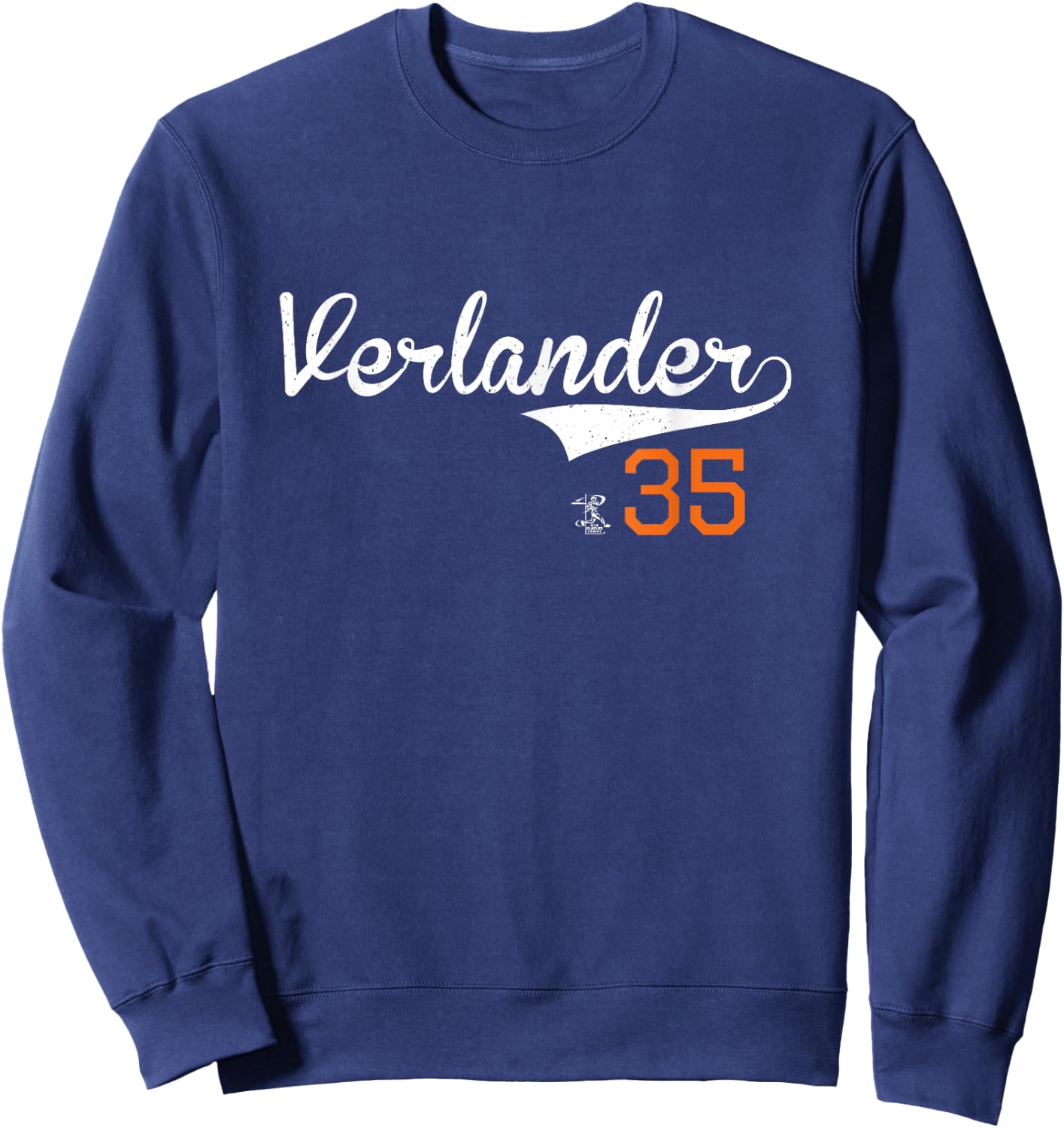 Justin Verlander Vintage Gameday Sweatshirt - Sweatshirt | Navy