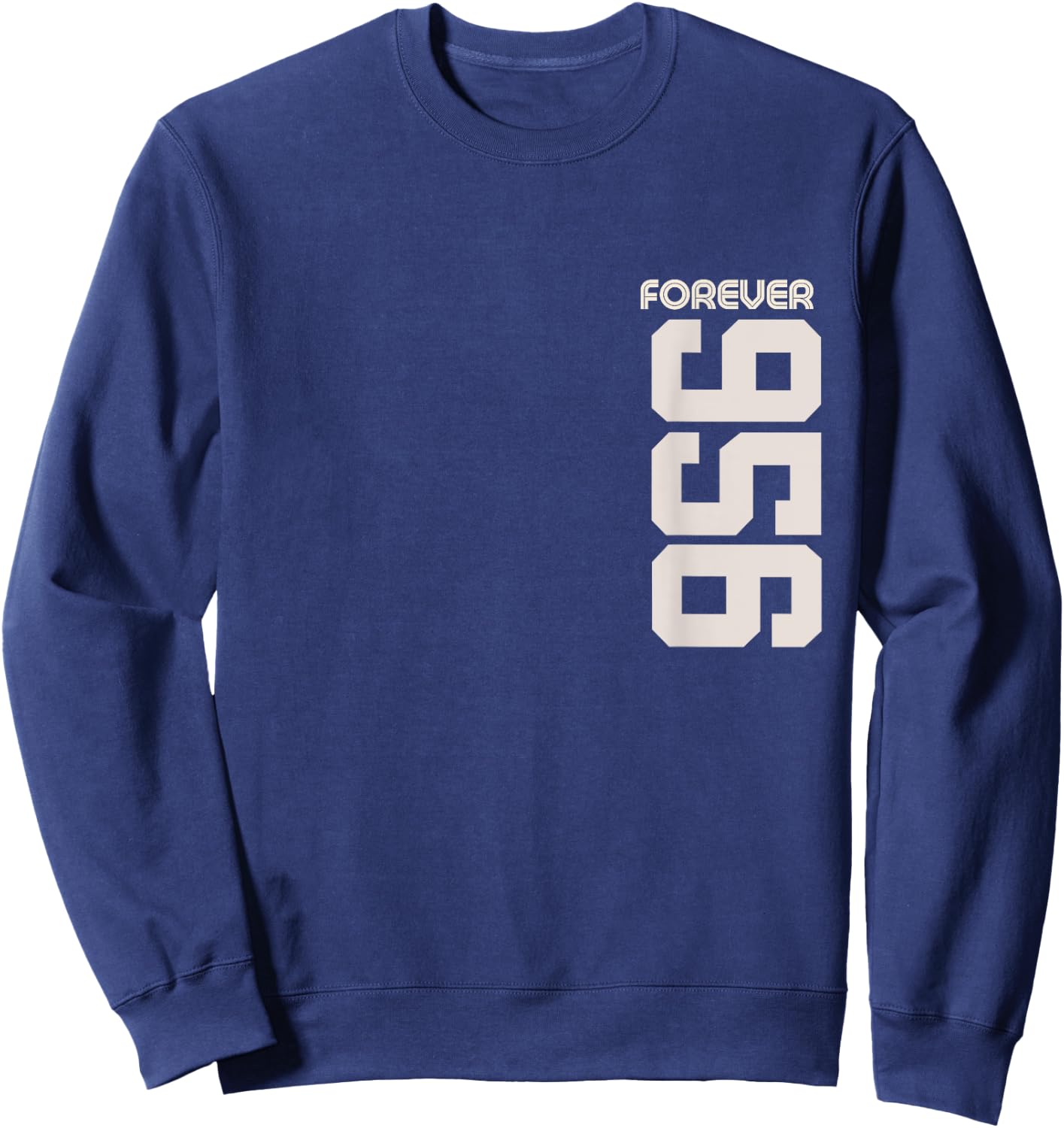 Vintage Forever 956. Texas Area Code 956. Sweatshirt - Sweatshirt | Navy