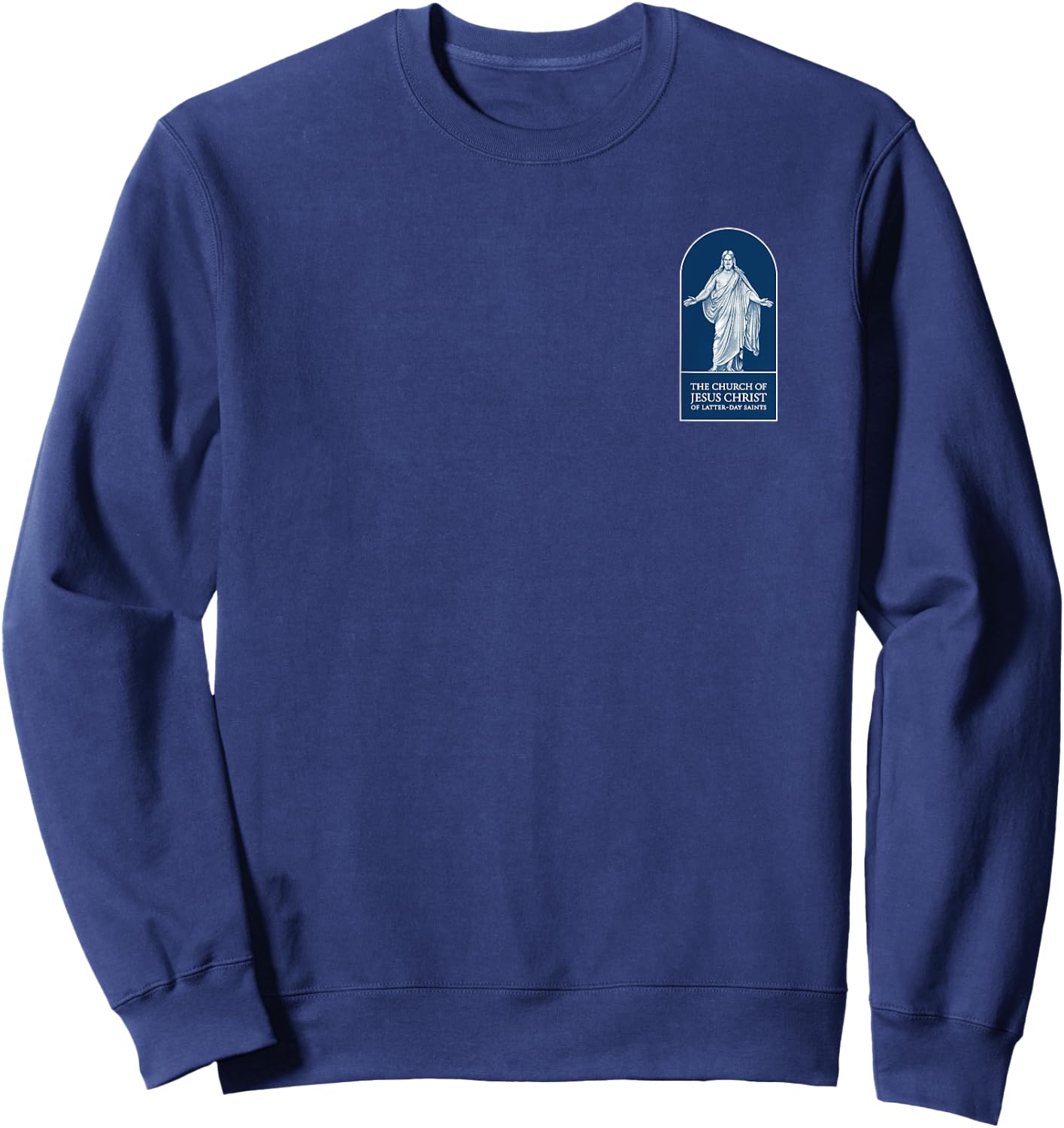LDS Mormon shirt | Church of Jesus Christ logo | Mormons Sweatshirt - Sweatshirt | Navy