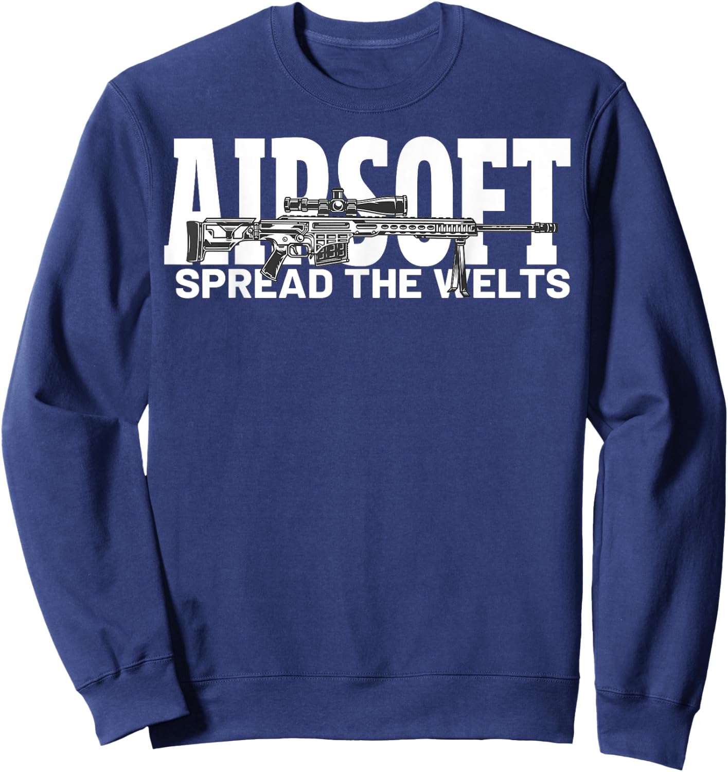 Airsoft Spread The Welts Sweatshirt - Sweatshirt | Navy