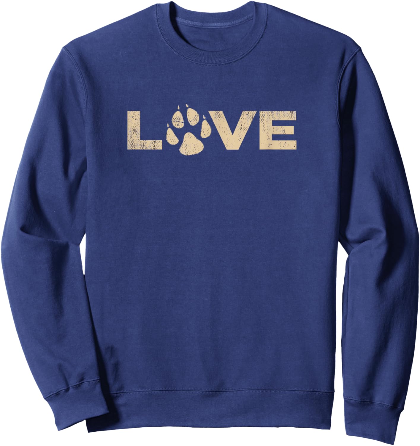 life is so much better with a dog Men Women Sweatshirt - Sweatshirt | Navy
