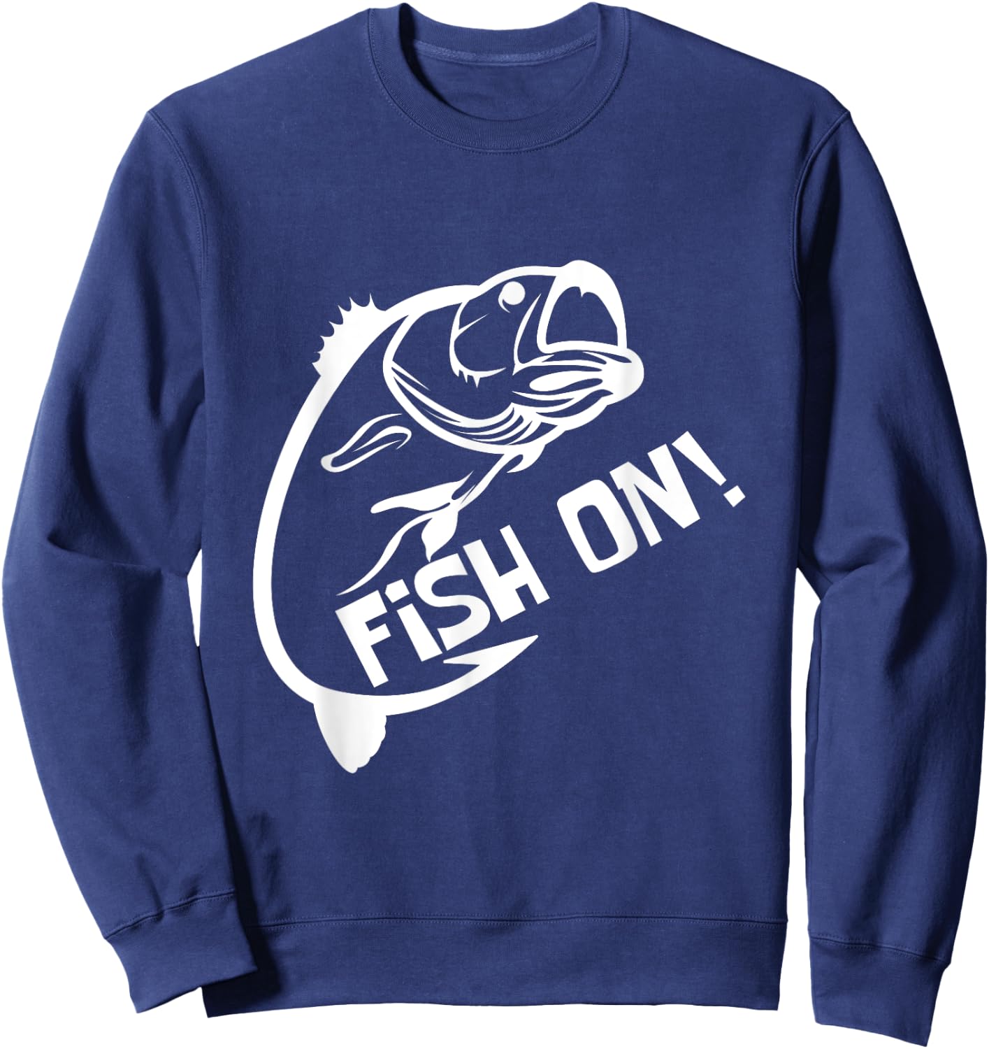 Fish On Fish Keeper Sweatshirt - Sweatshirt | Navy