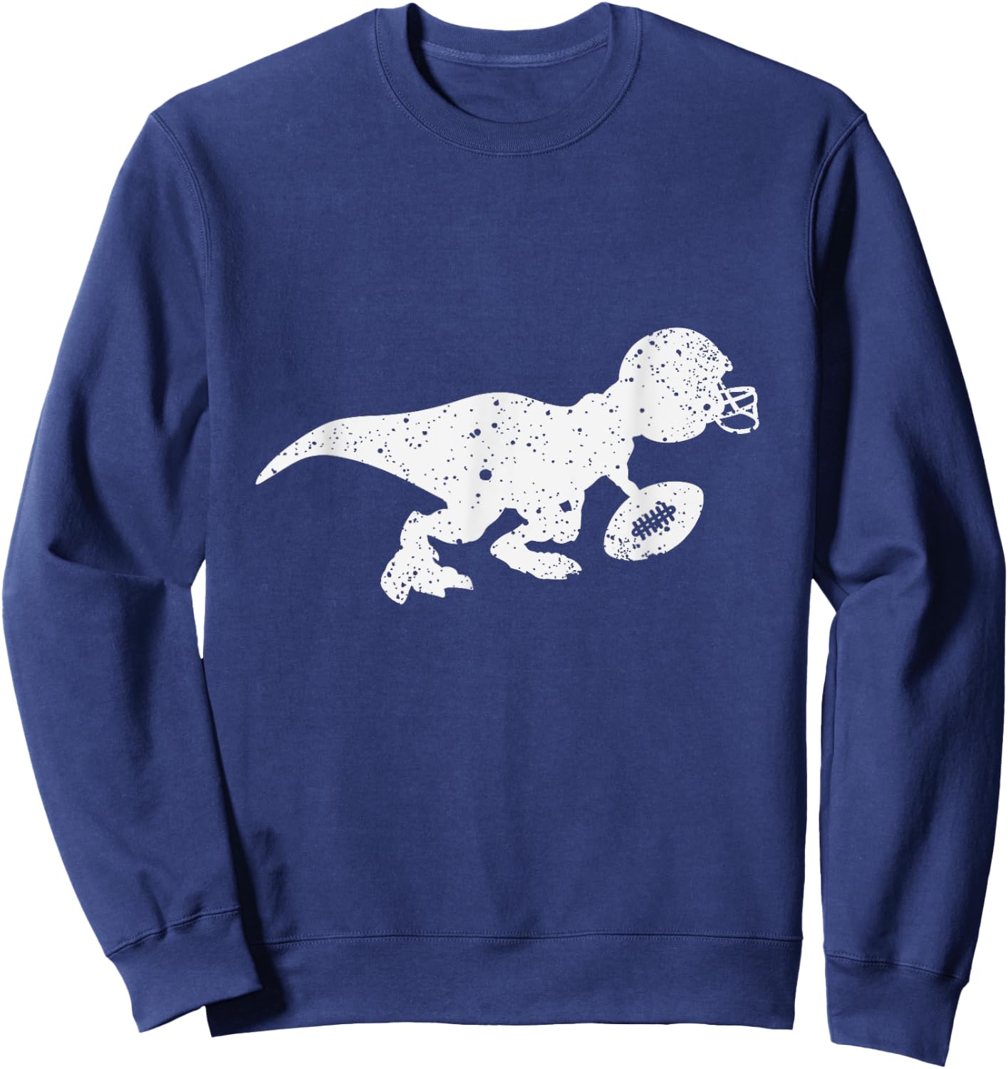 Dinosaurs Reptile Football Rugby Rugger Player Game Gift Sweatshirt - Sweatshirt | Navy