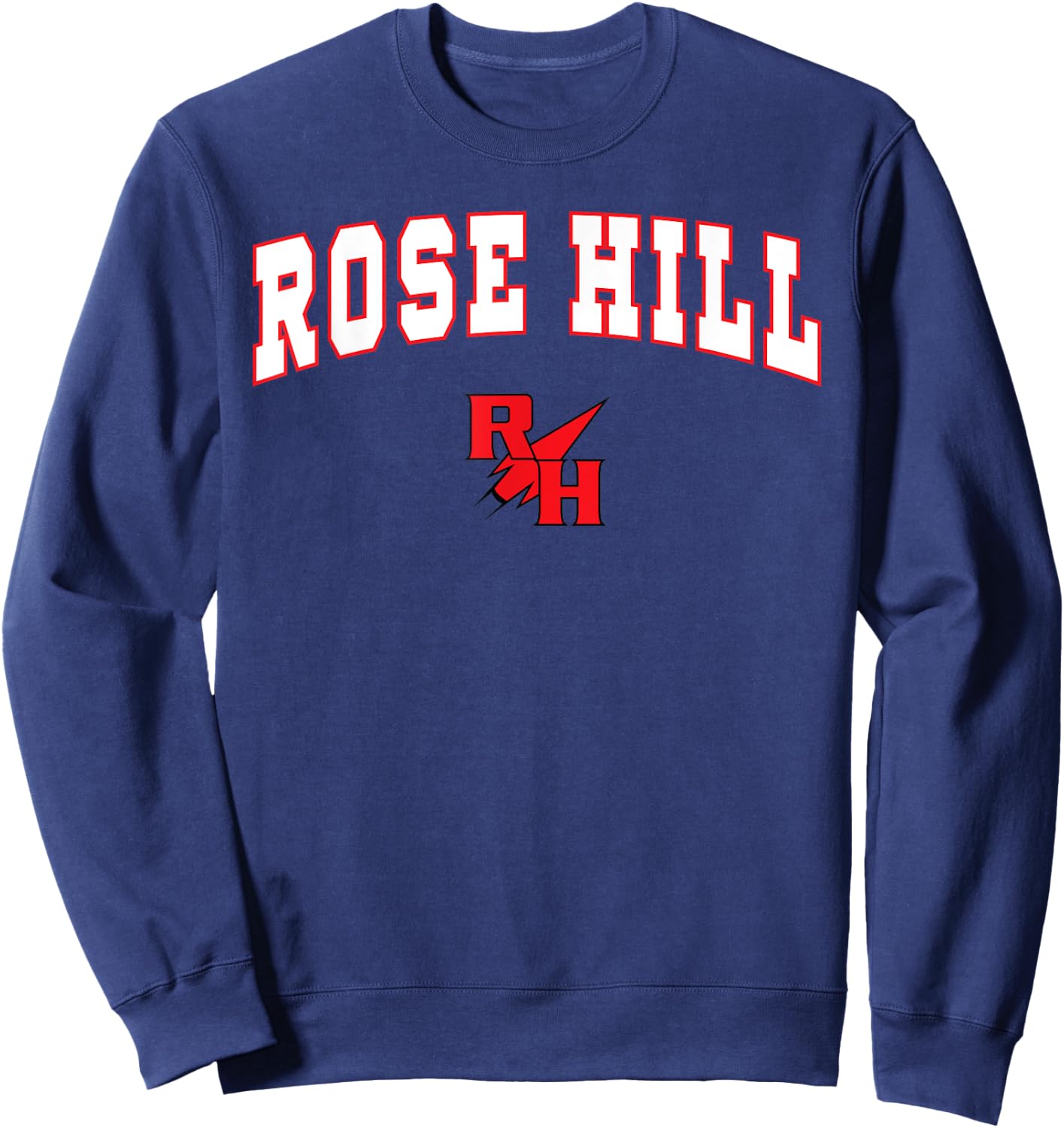 Rose Hill High School Rockets Sweatshirt - Sweatshirt | Navy