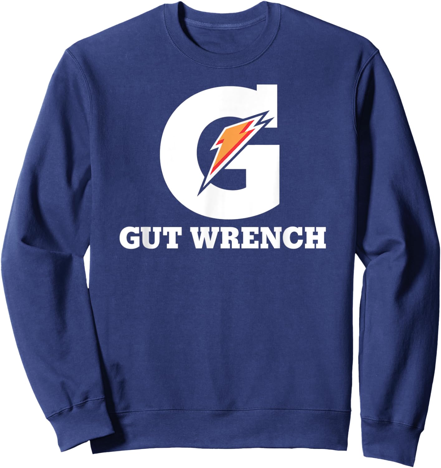 GUT WRENCH The Fist Clencher Sweatshirt - Sweatshirt | Navy