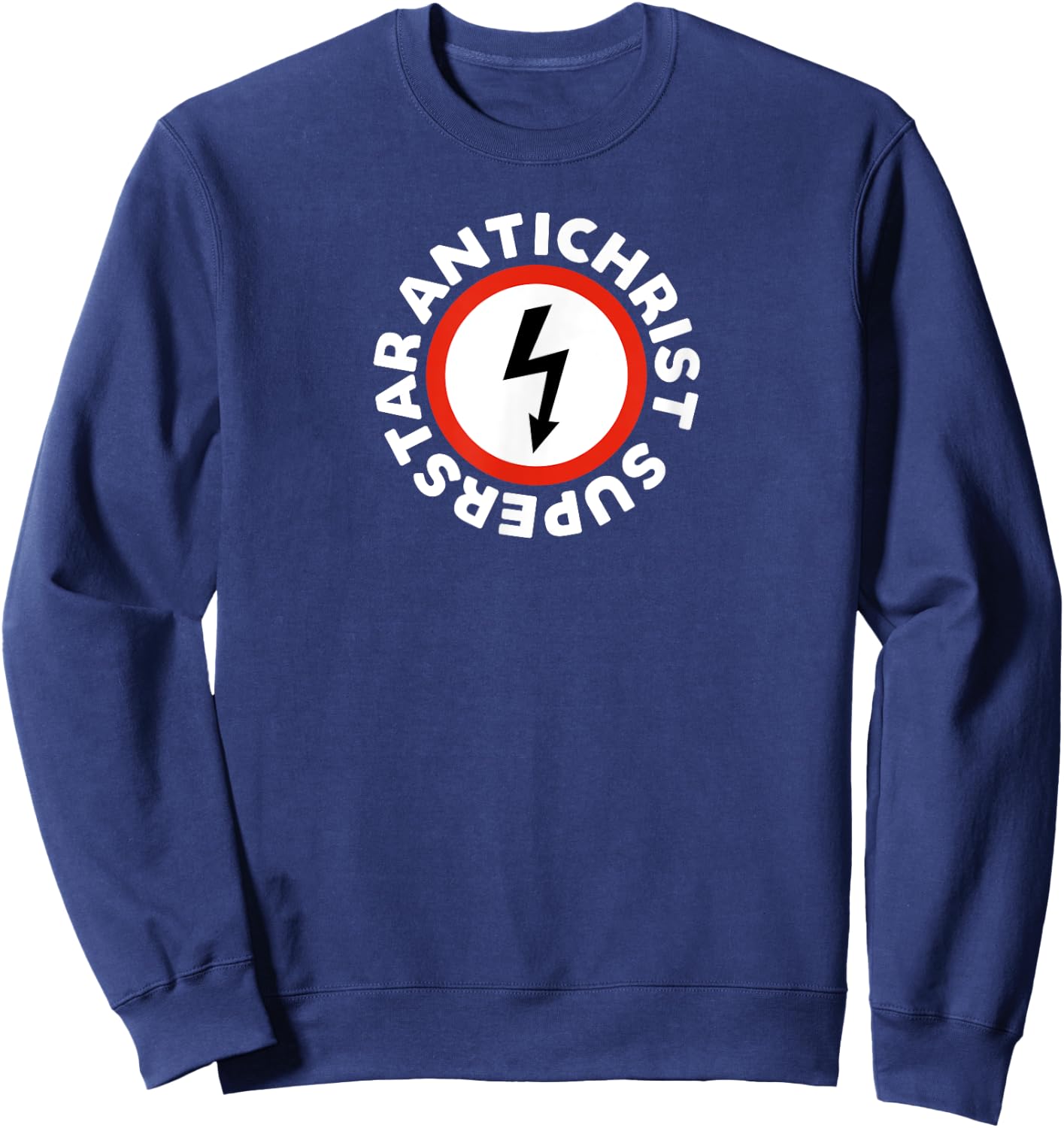 AntiChrist Superstar Sweatshirt - Sweatshirt | Navy