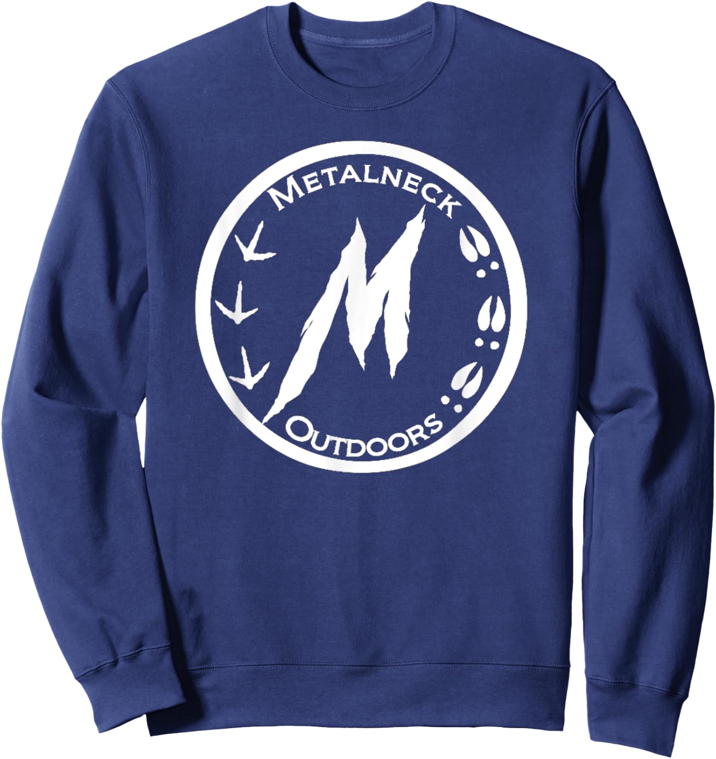Metalneck Outdoors Circle Logo Sweatshirt - Sweatshirt | Navy