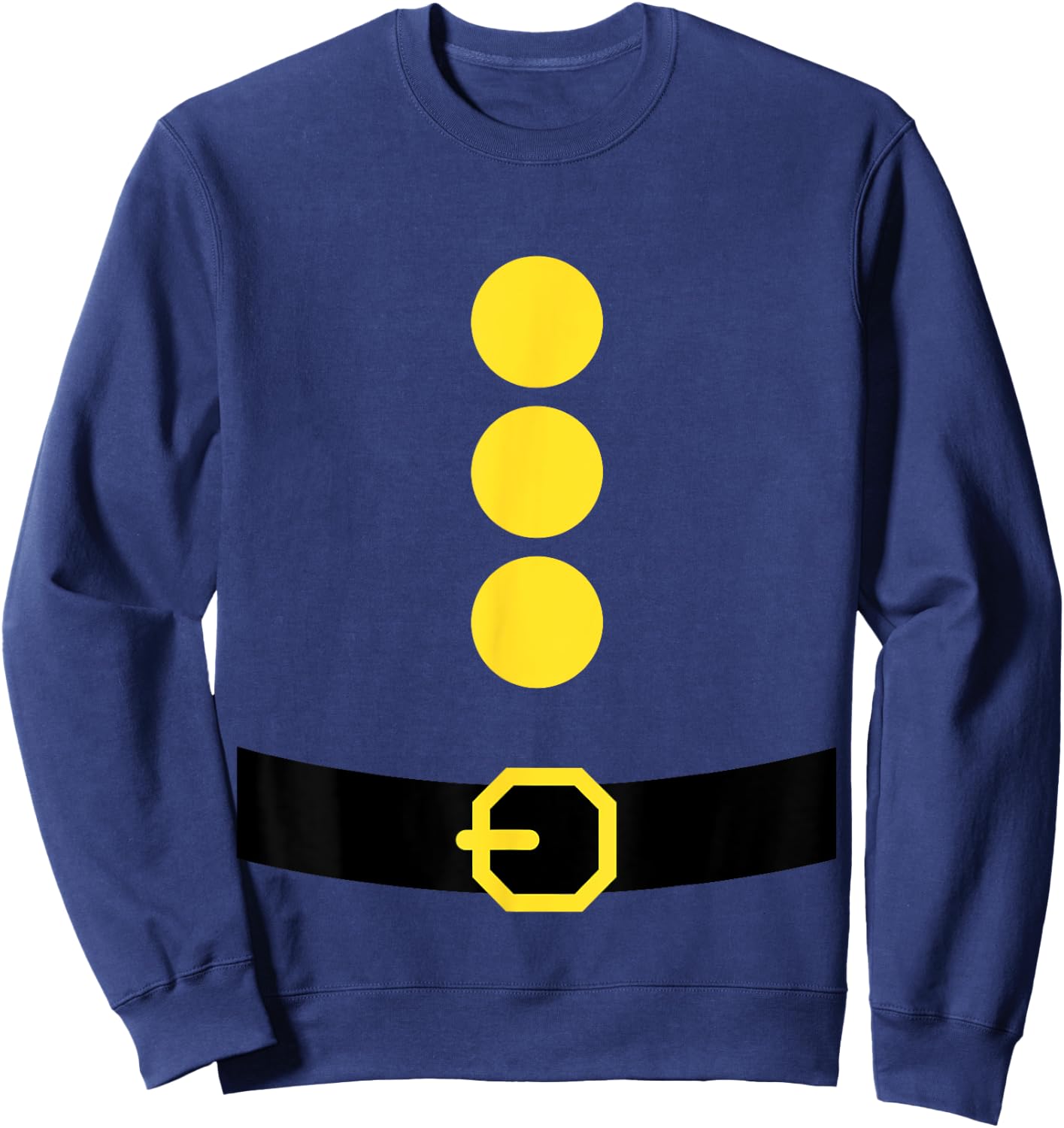 Dwarf Easy Halloween Costume Men Women Kids Group Matching Sweatshirt - Sweatshirt | Navy