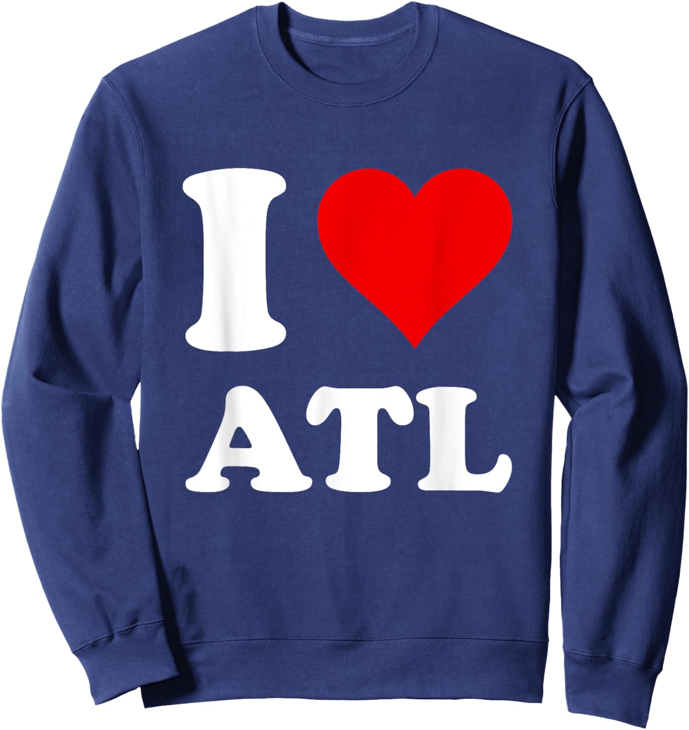 I Love Atl Sweatshirt - Sweatshirt | Navy