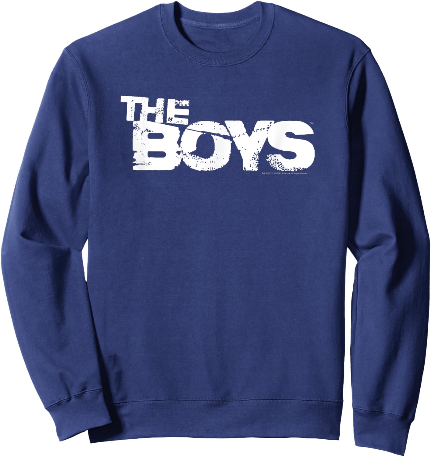 The Boys Show Logo Sweatshirt - Sweatshirt | Navy