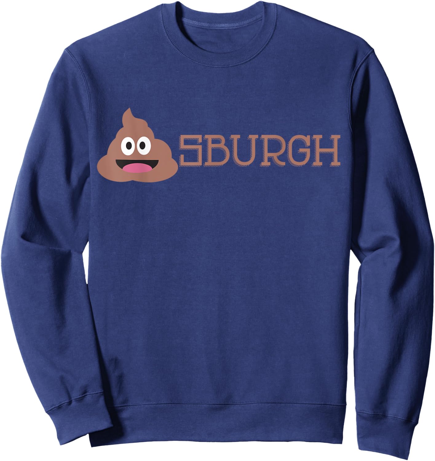 Shitsburgh funny anti Pittsburgh - Black, Small, Classic Fit, , Short Sleeve, Adult, , Cotton, Polyester, Machine Wash, US Size Small Sweatshirt - Sweatshirt | Navy