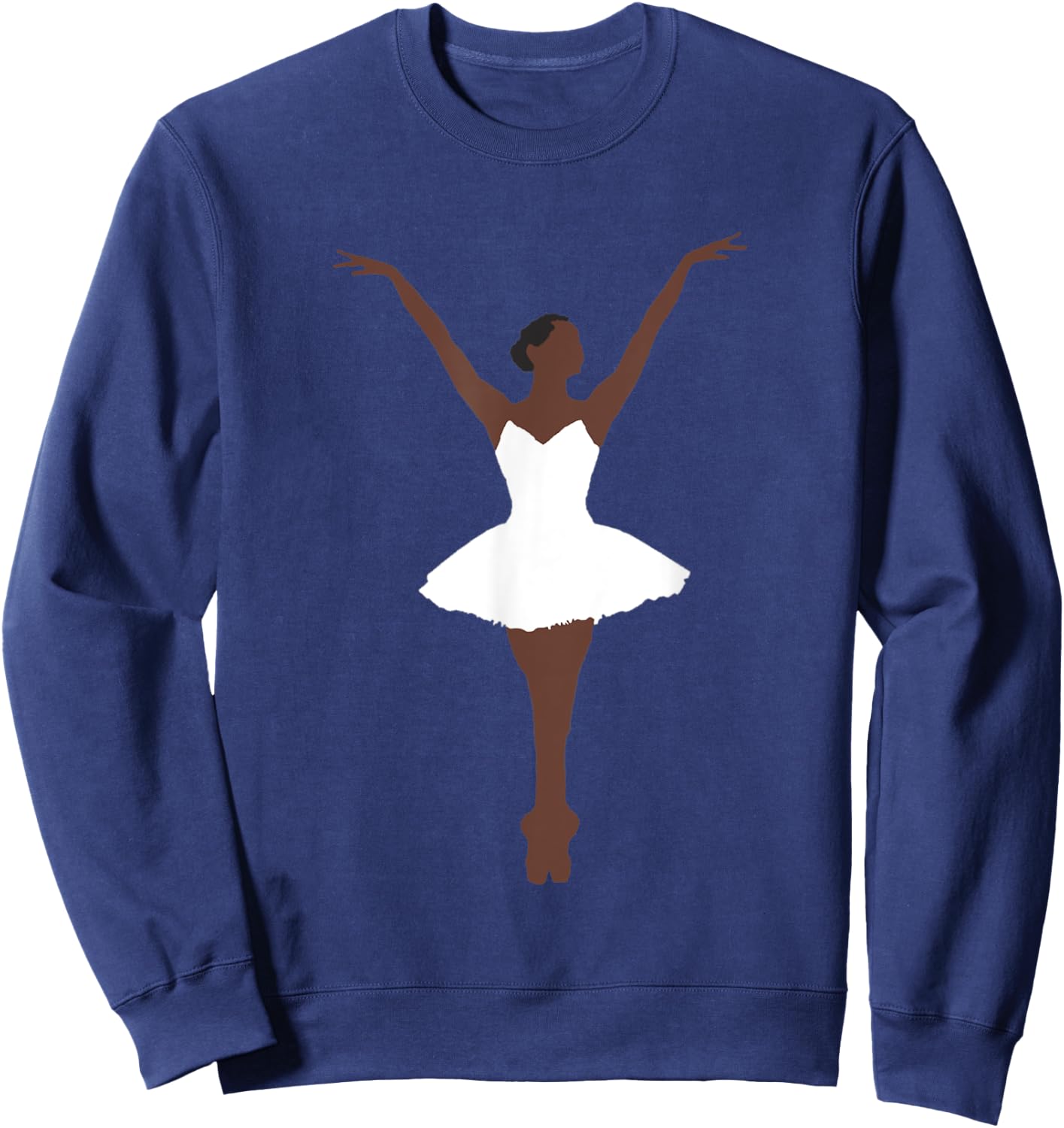 Black and Brown Ballerina Sweatshirt - Sweatshirt | Navy